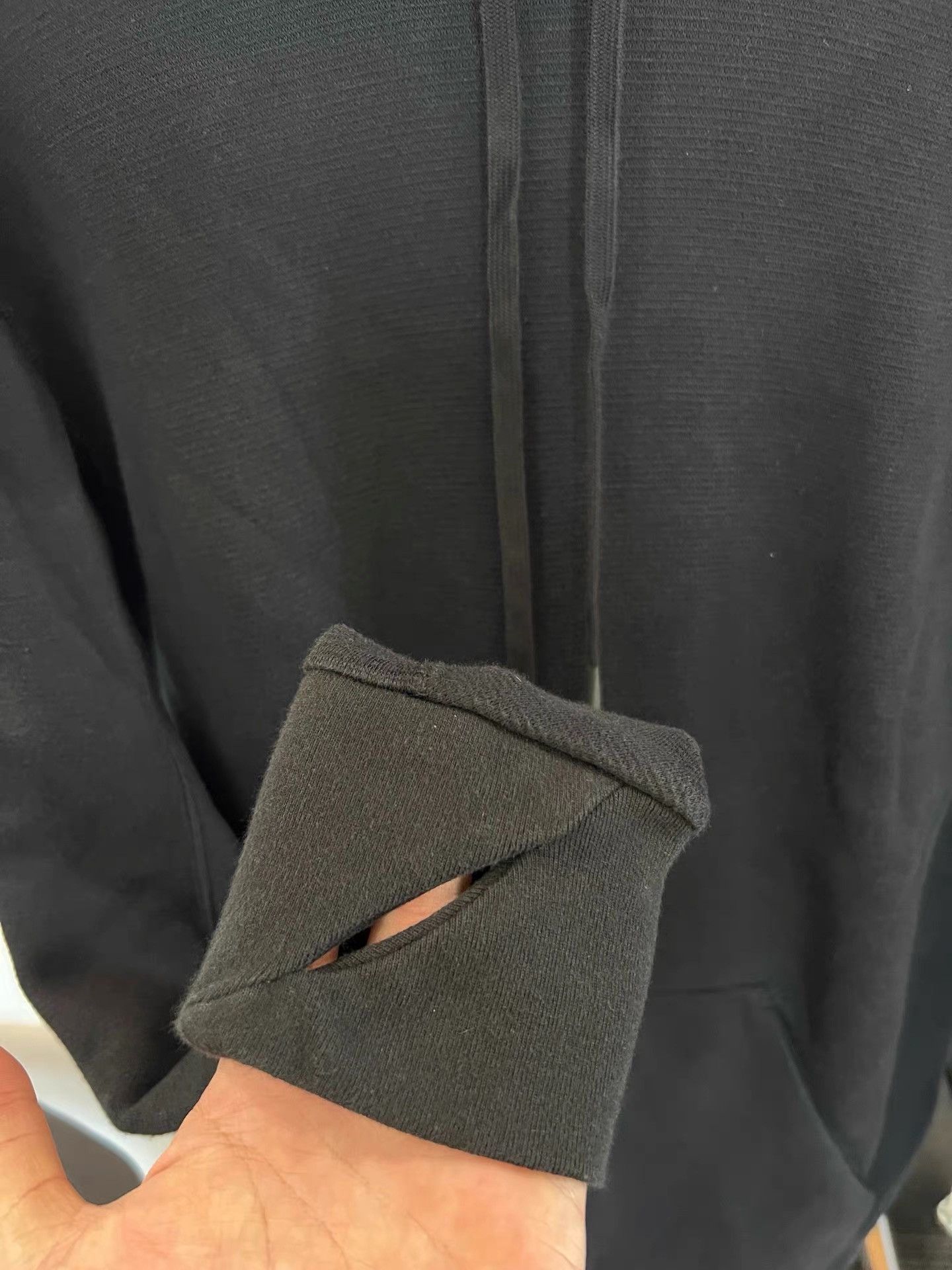 11 By Boris Bidjan Saberi 11by BBS Text Graphic Integrated Mask Hoodie K35 Size US XS / EU 42 / 0 - 9 Thumbnail