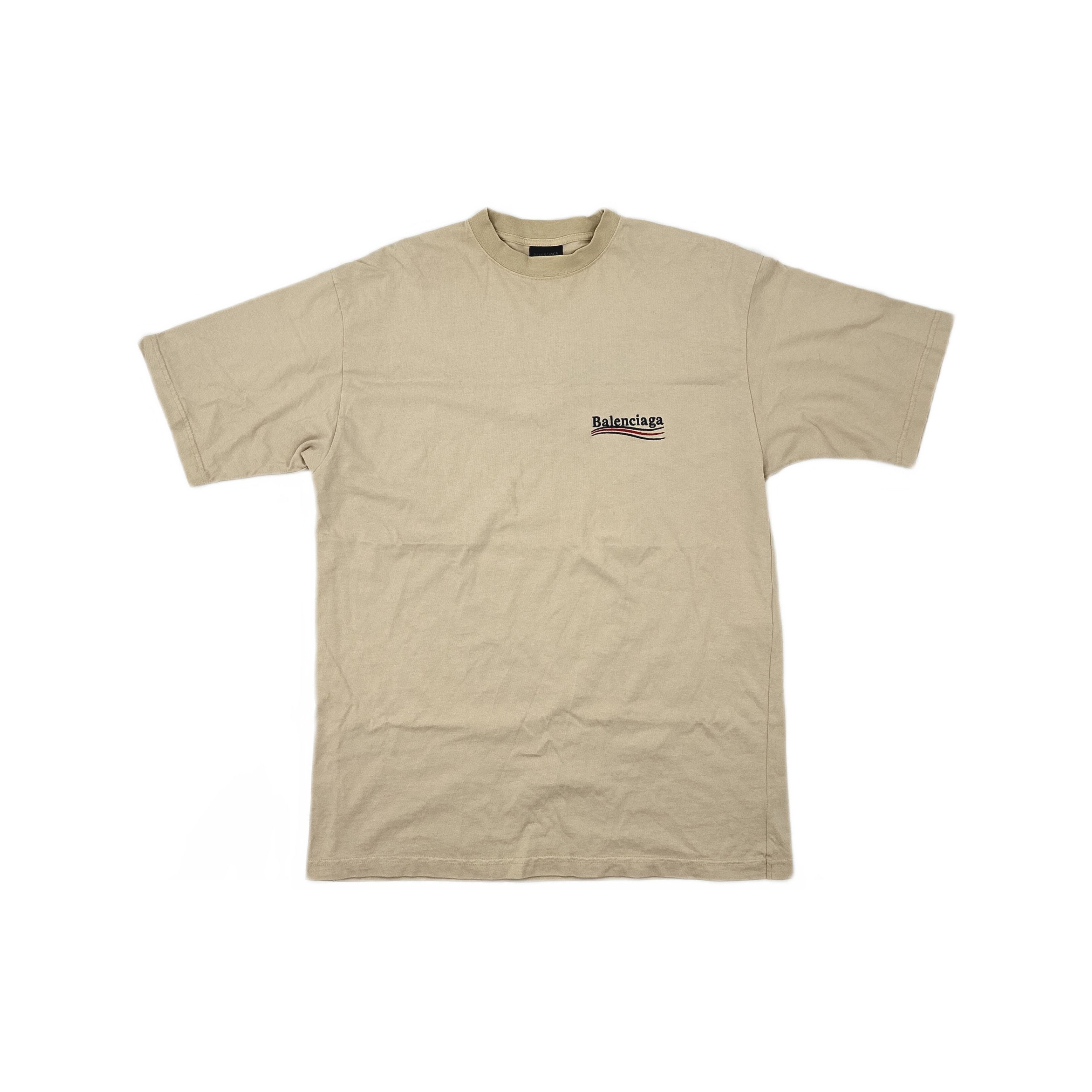 Balenciaga Balenciaga Wave Logo T-Shirt Size XXS Size US XXS / EU 40 - 1 Thumbnail