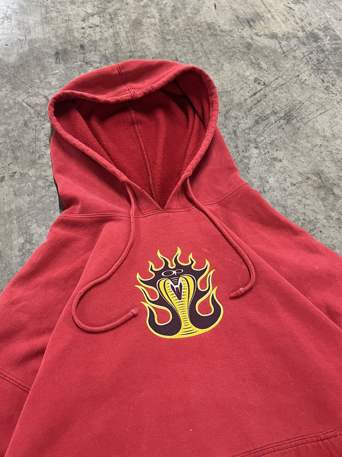JNCO × Vintage Y2k jnco style cobra flame sleeve hit hoodie rare grunge Size US L / EU 52-54 / 3 - 6 Thumbnail