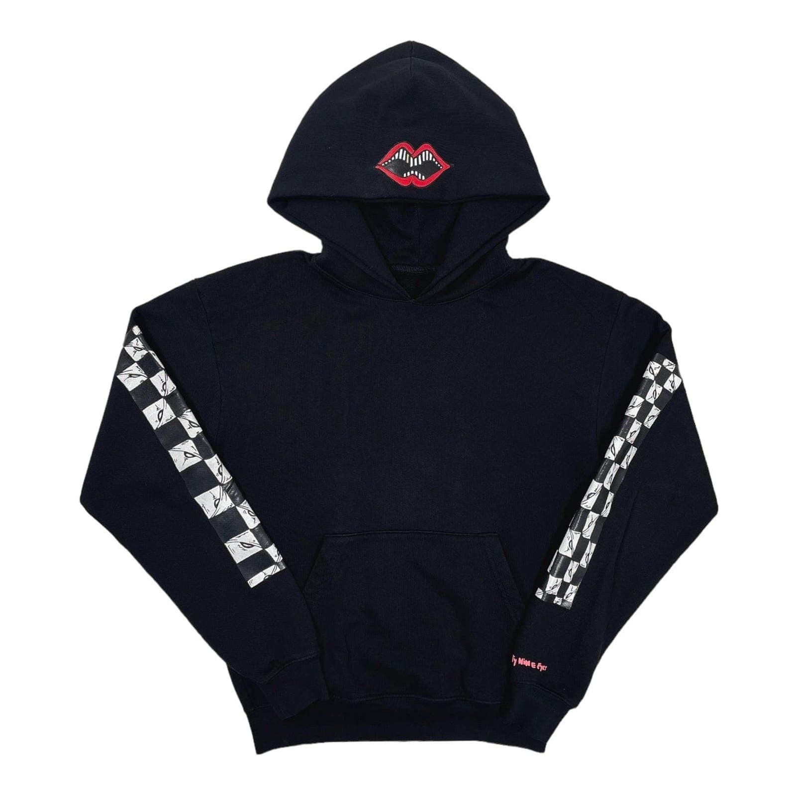 image of Chrome Hearts Matty Boy Double Hood Chomper Sweatshirt in Black, Men's (Size Small)