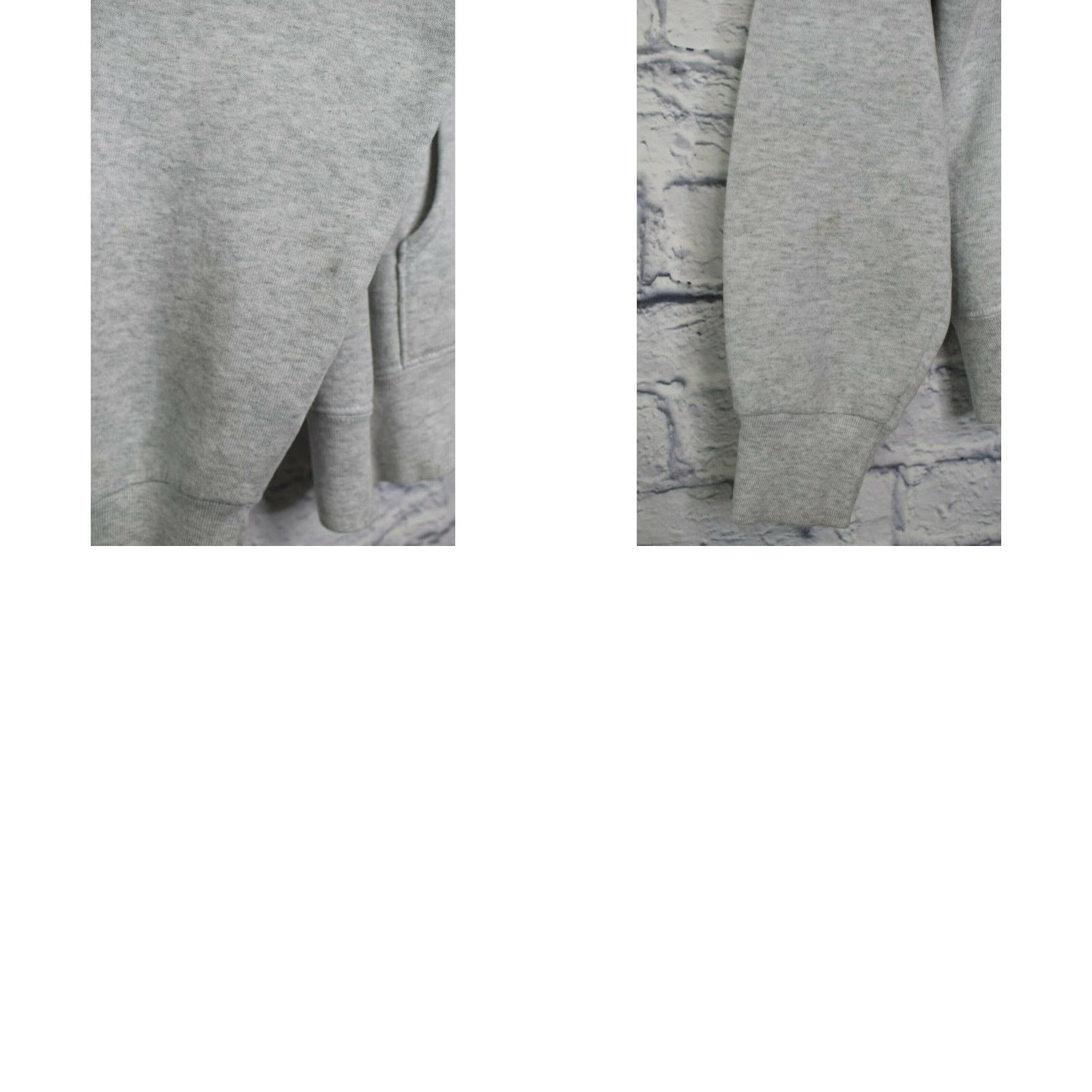 Guess VINTAGE GUESS Hoodie Unisex Adults Medium Gray Embroidered USA Pullover Long Sleeve Cotton Reguilt? Size US M / EU 48-50 / 2 - 8 Thumbnail