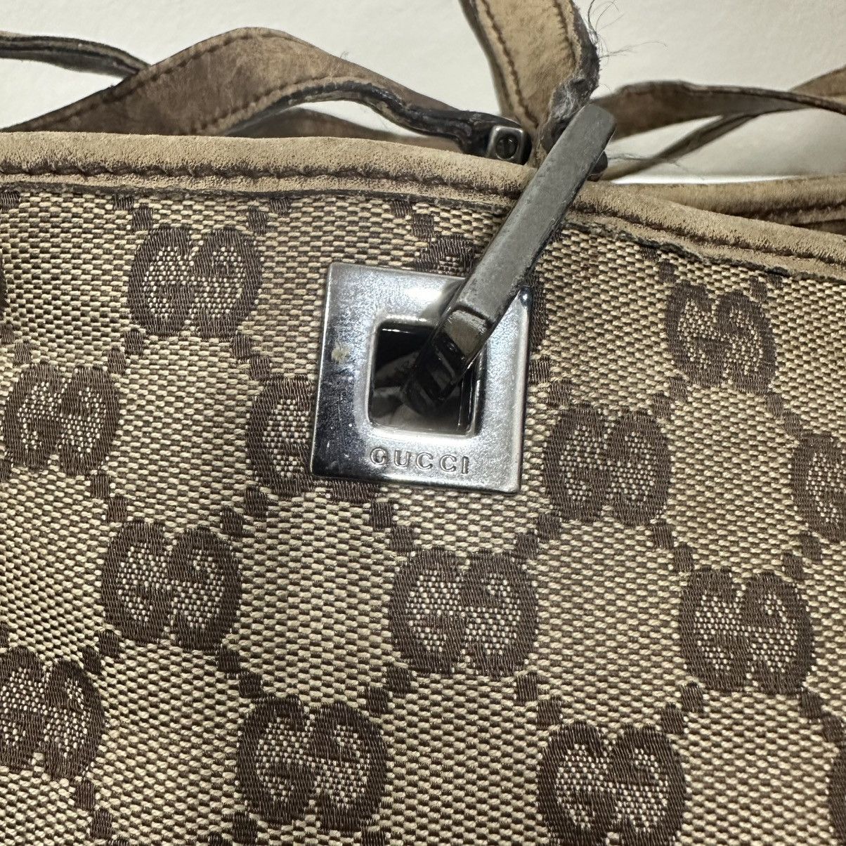 Gucci ‼️YES‼️ GUCCI GG MONOGRAM CANVAS TOTE BAG Size ONE SIZE - 9 Thumbnail