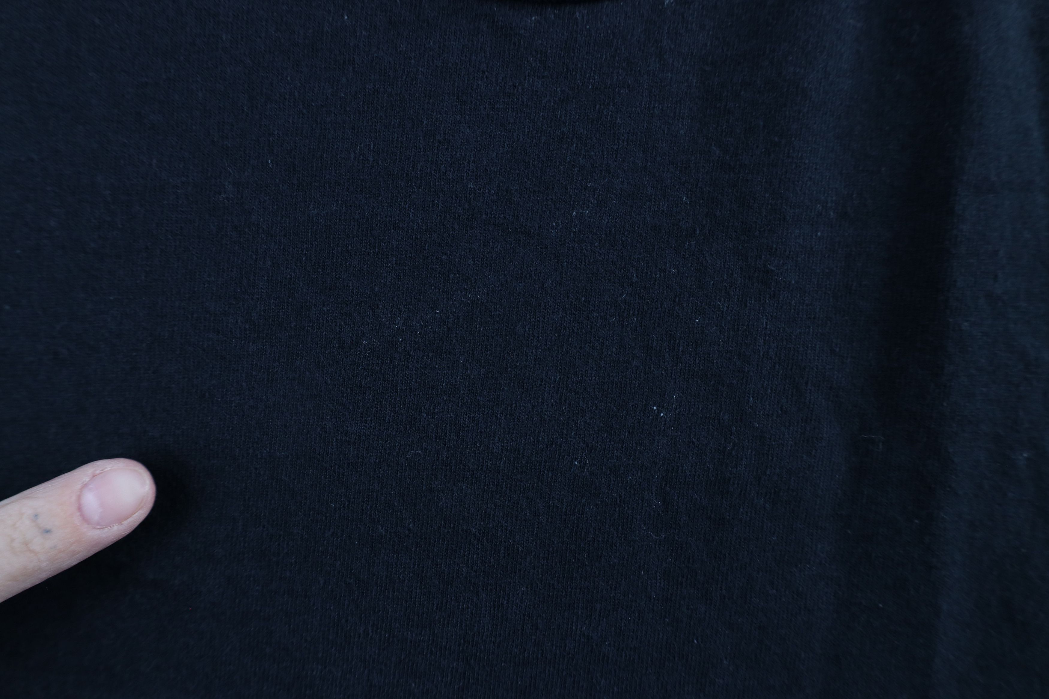 Vintage Vintage 90s Streetwear Long Sleeve Cotton T-Shirt Black Size US XL / EU 56 / 4 - 4 Thumbnail