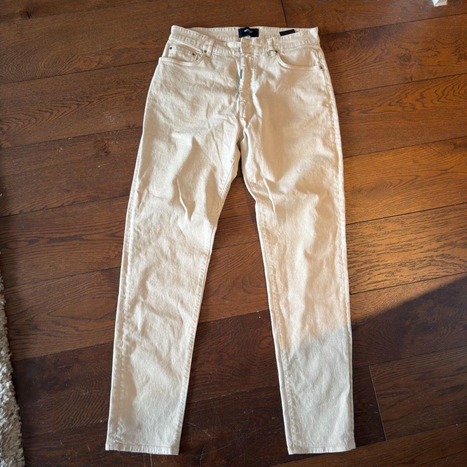 Represent Clo. Represent Clothing cream jeans Size US 36 / EU 52 - 1 Thumbnail