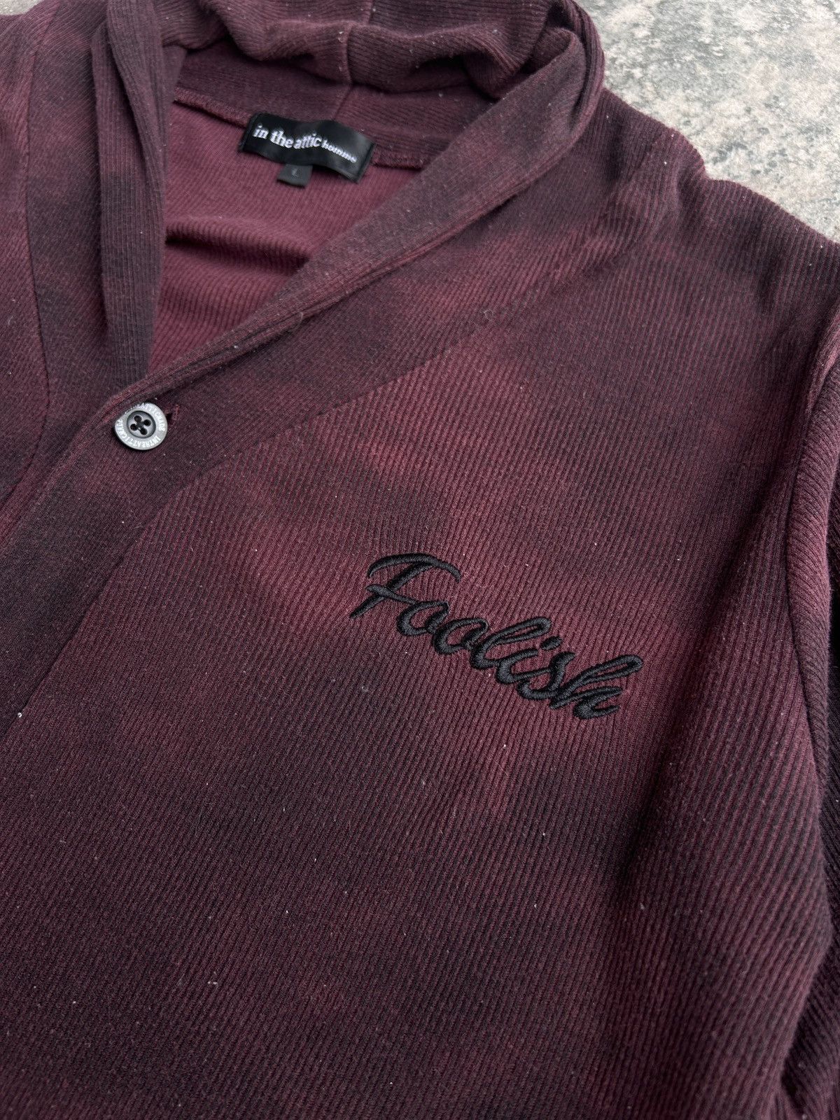 In The Attic Vintage In The Attic Homme Bleached Sweater Japanese Archive Size US L / EU 52-54 / 3 - 5 Thumbnail