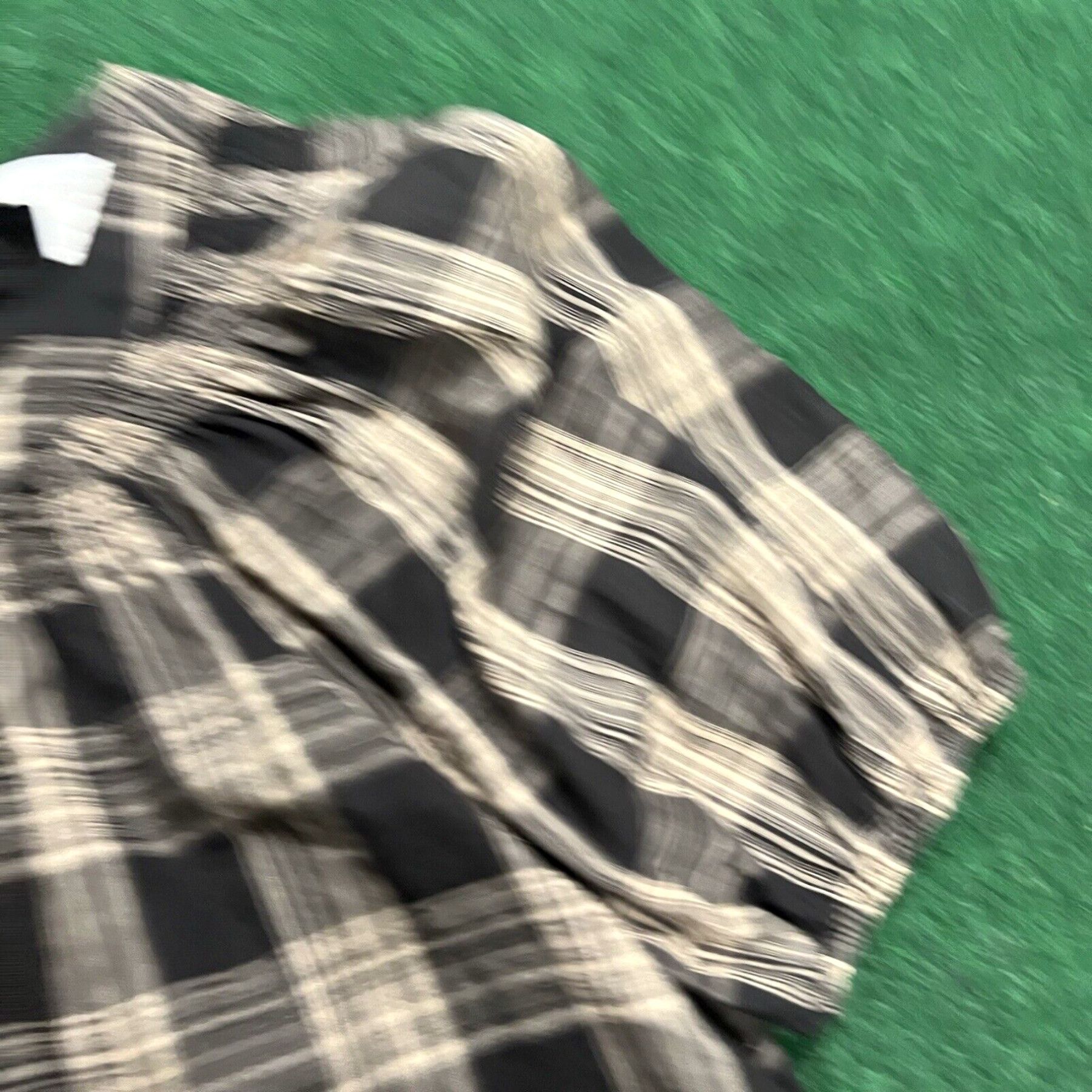 Vintage Lauren Conrad Womens Size Med Plaid Top Shirt Puff Sleeve Summer Size M / US 6-8 / IT 42-44 - 3 Thumbnail