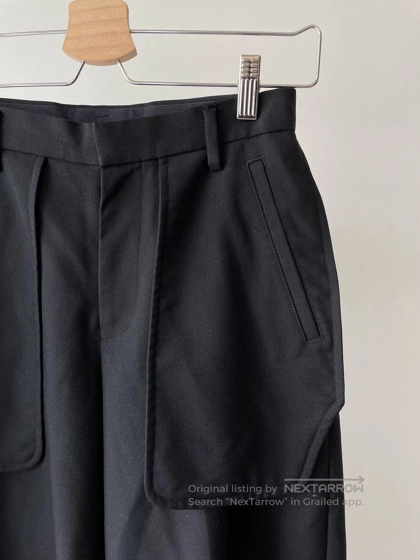 Noir Kei Ninomiya Noir Kei Ninomiya Comme des Garçons Pocket Cropped Pants. Size 27" / US 4 / IT 40 - 3 Thumbnail