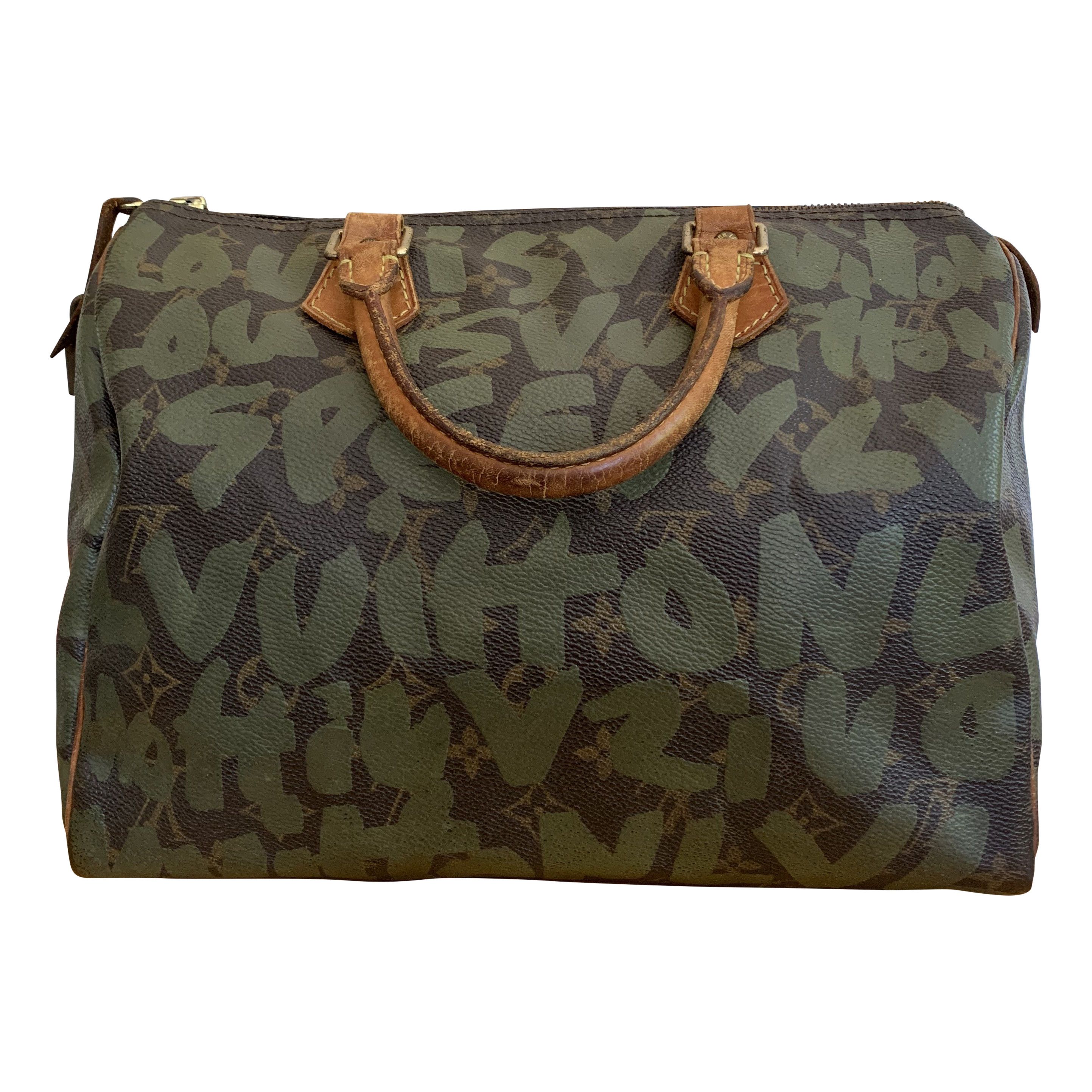 Louis Vuitton × Stephen Sprouse S/S 2001 Louis Vuitton x Sprouse Graffiti Speedy Bag Size ONE SIZE - 6 Thumbnail