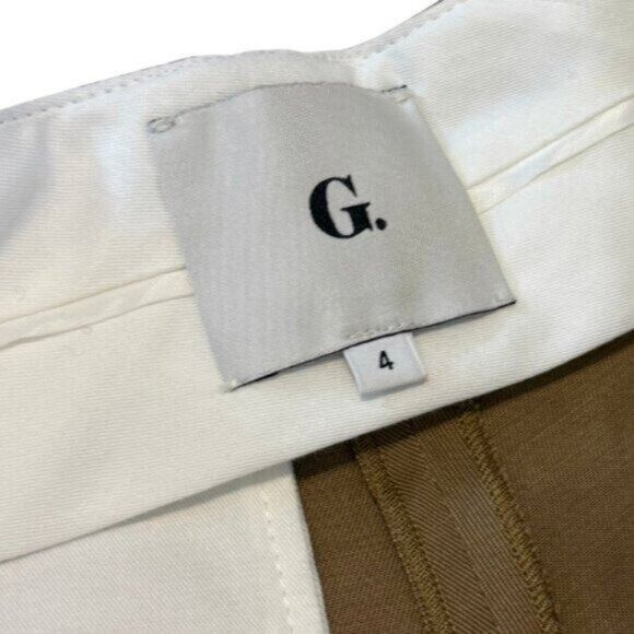 G. Label by goop G. Gwyn by Goop Marlow Trouser Camel Tan Brown Wide Leg Size 27" / US 4 / IT 40 - 8 Thumbnail