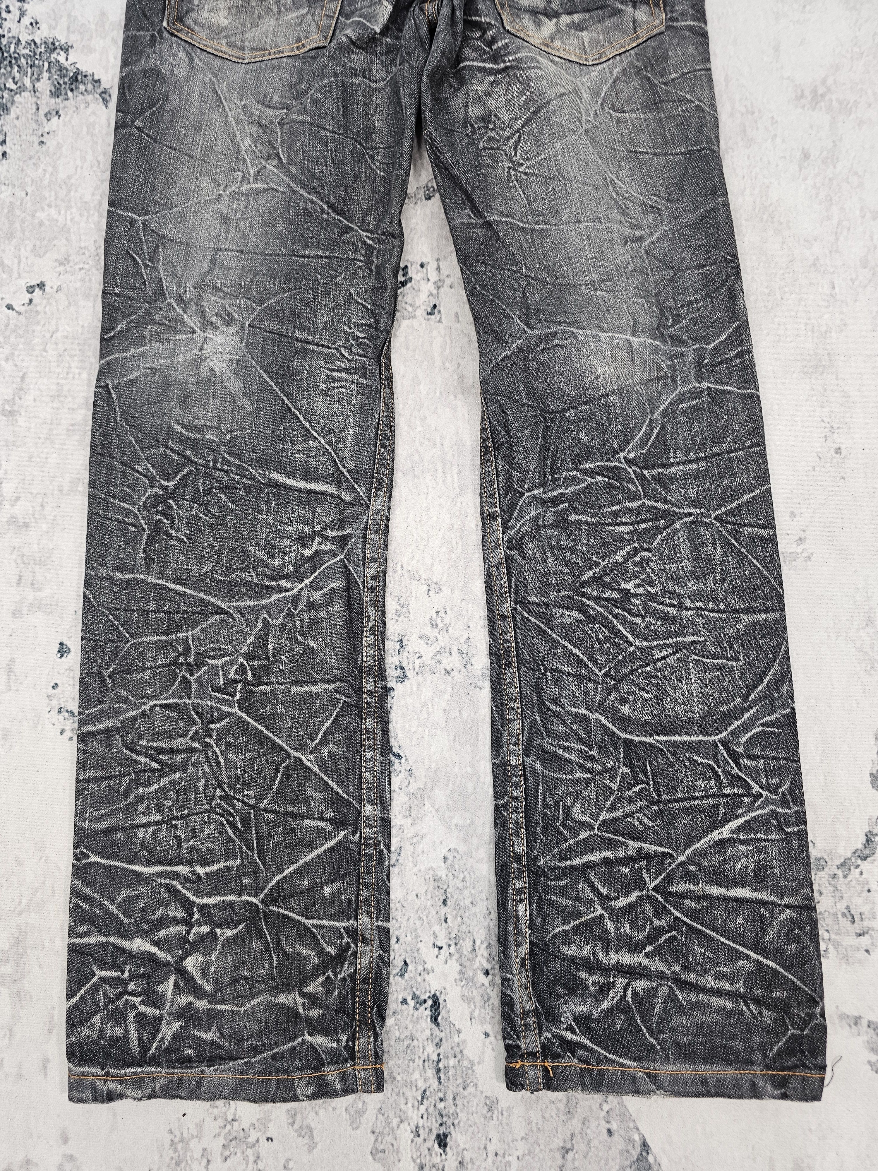 Japanese Brand NYLAUS CLOTHING Double Waist Punk Bondage Design Jean JB0262 Size US 30 / EU 46 - 9 Thumbnail