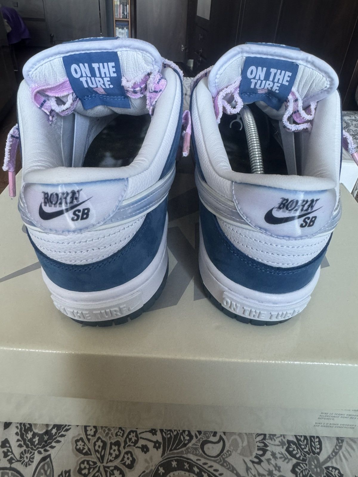 Nike Nike Sb Dunk Low Born x Raised One Block at Time 8,5US Size US 8.5 / EU 41-42 - 4 Thumbnail