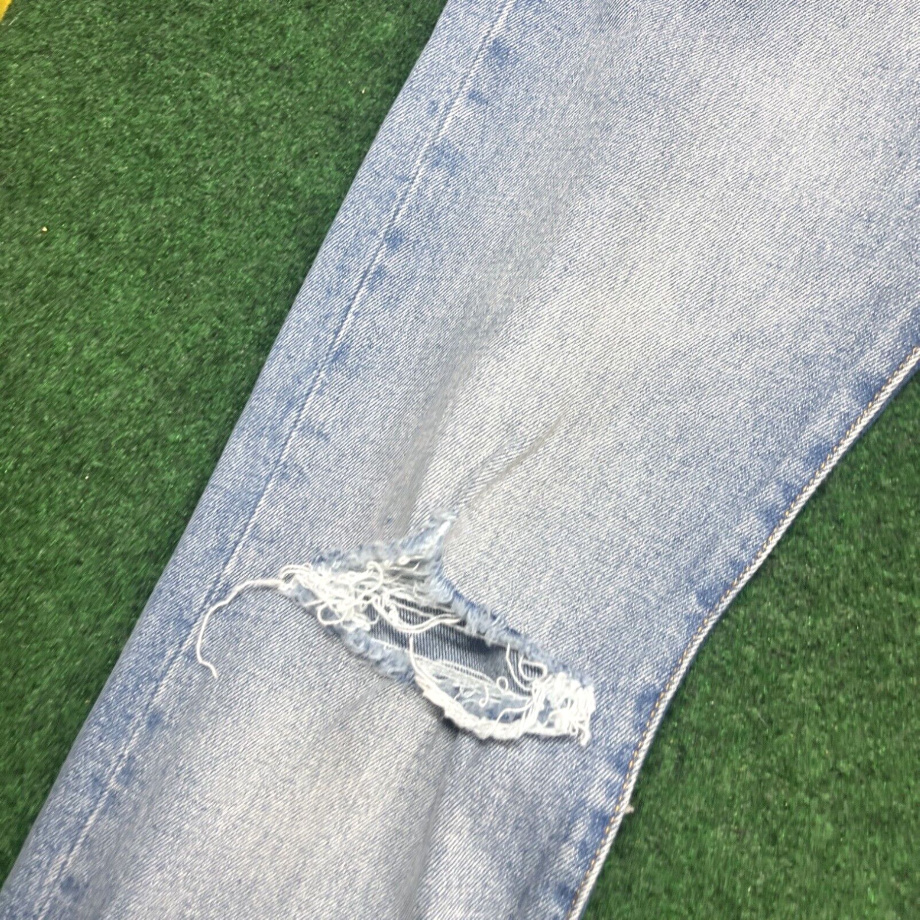 Levi's Levis Jeans Mens 28x30 Blue 501 XX Dark Wash Button Fly Original Straight NEW Size US 28 / EU 44 - 7 Thumbnail