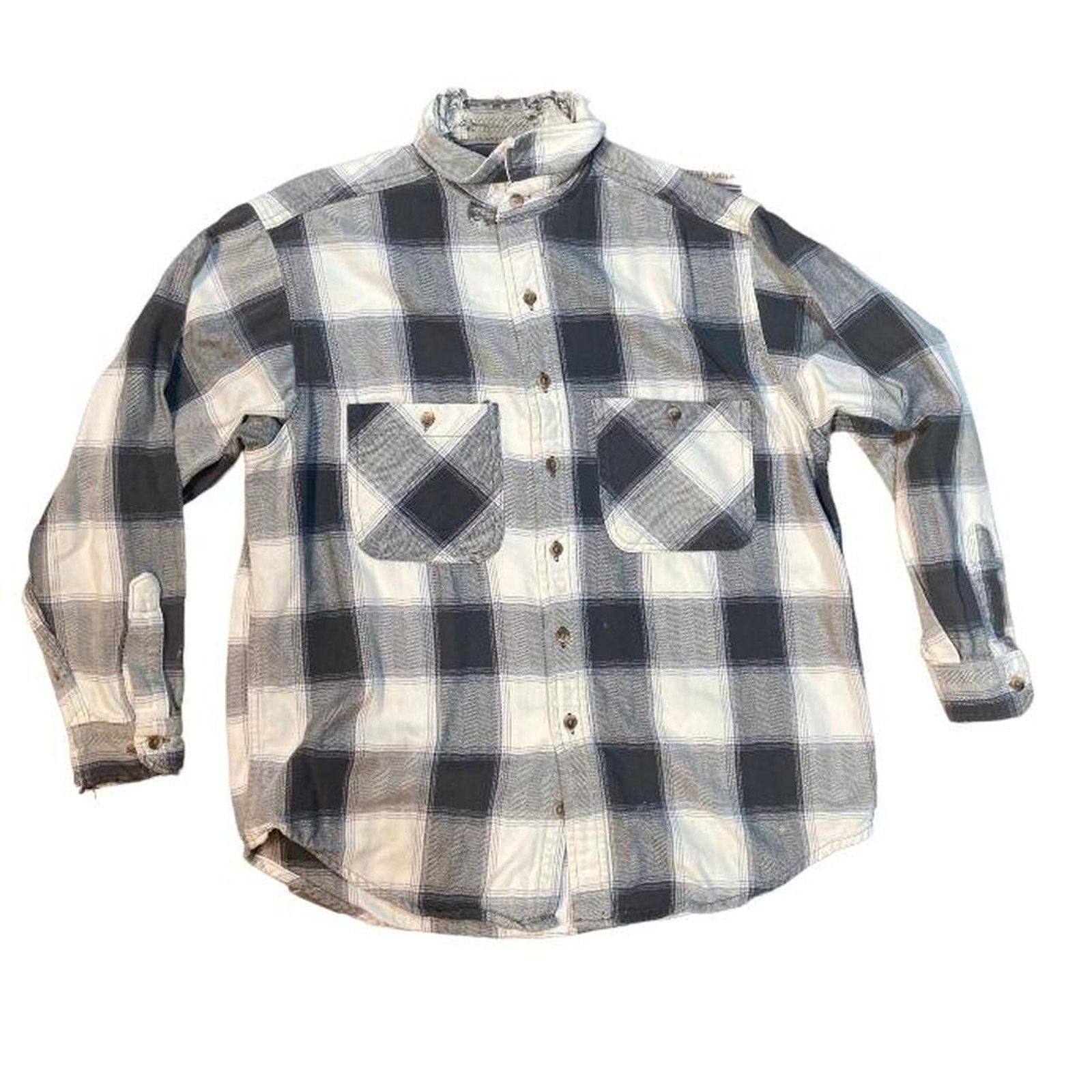 Wrangler 90s wrangler western flannel shirt Size US L / EU 52-54 / 3 - 1 Thumbnail