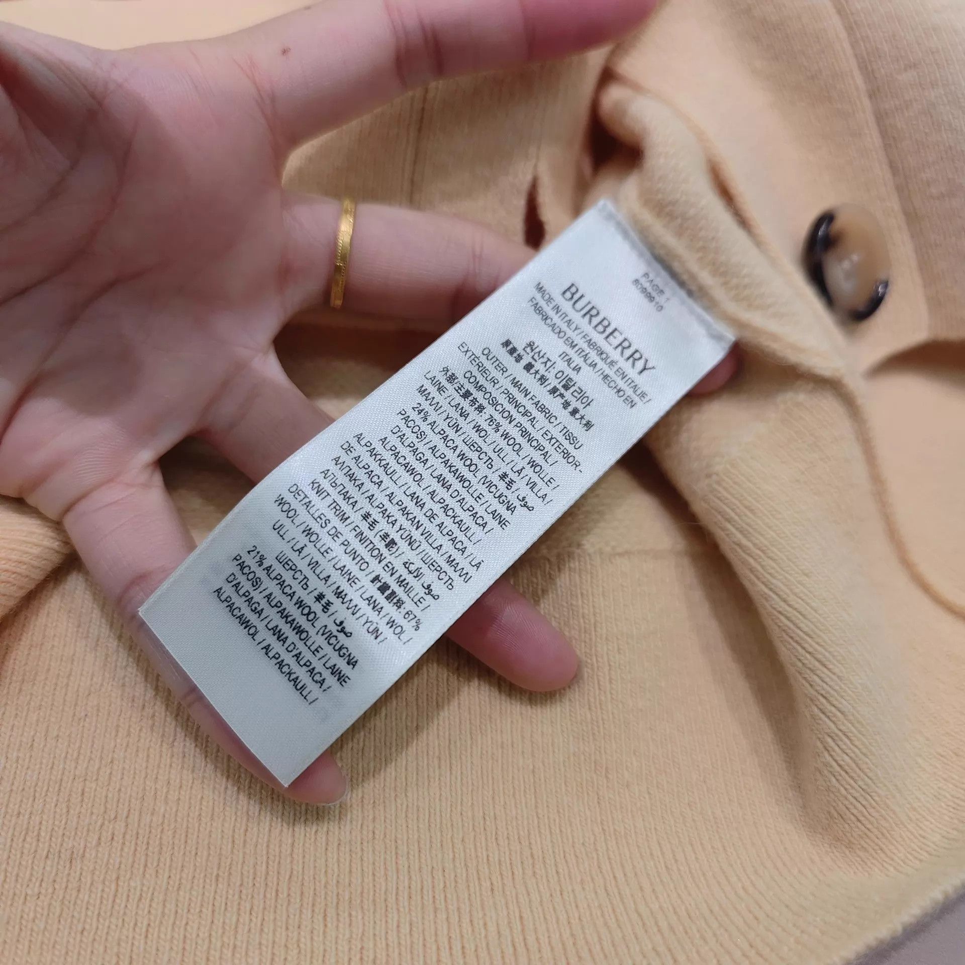 Burberry Burberry new cardigan XS Size XS / US 0-2 / IT 36-38 - 3 Thumbnail