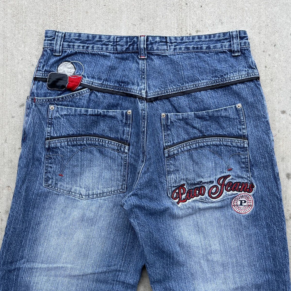 JNCO Vintage Paco Jeans Baggy Size US 36 / EU 52 - 3 Thumbnail