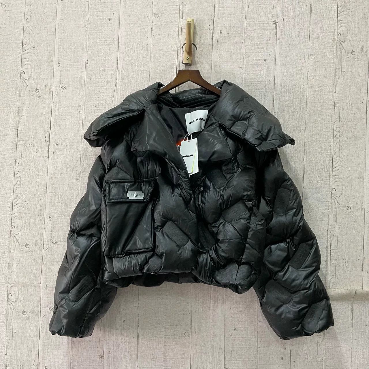 Hereu HEURUEH Irregular Down Cotton Jacket Size S / US 4 / IT 40 - 1 Thumbnail