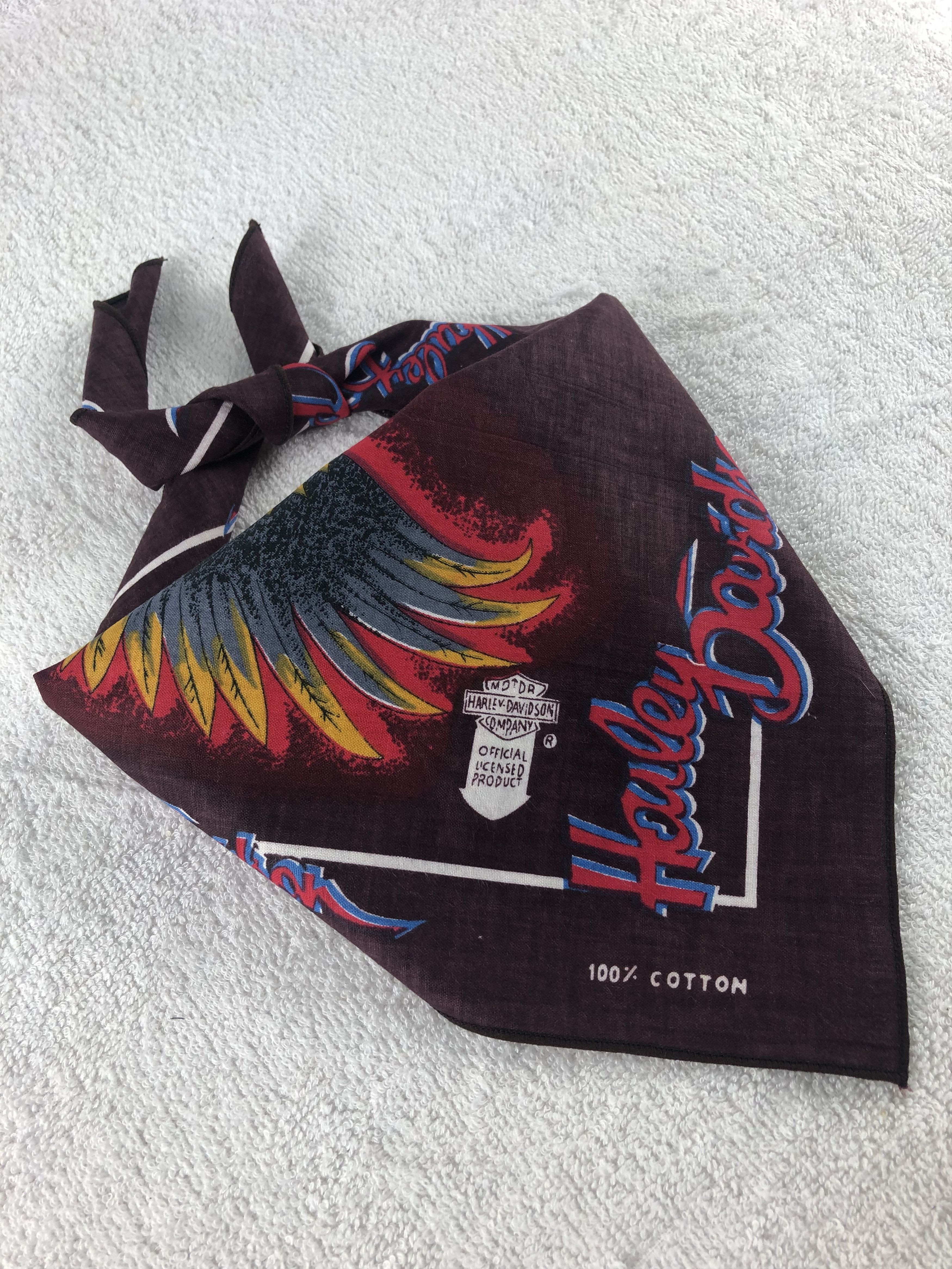 Harley Davidson Harley Davidson Handkerchief / Bandana / Neckerchief Size ONE SIZE - 2 Thumbnail