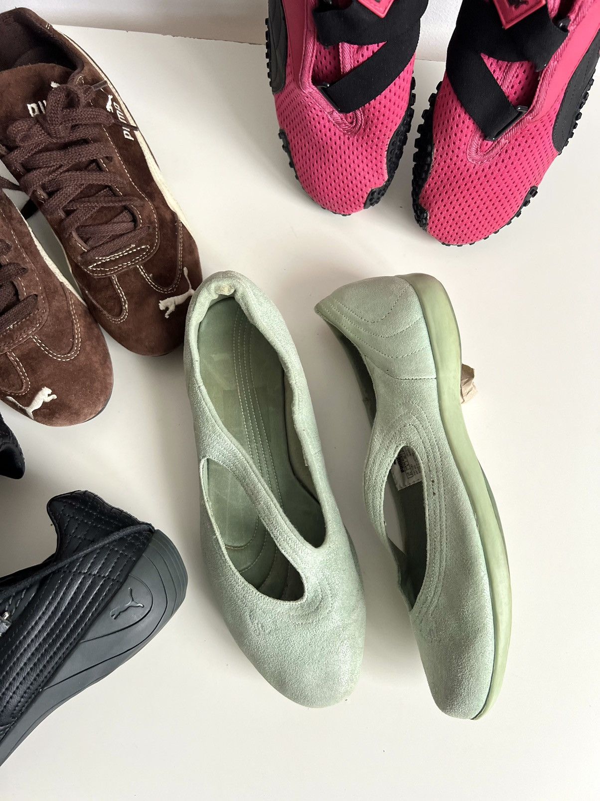 Puma 🔥Rare Vintage Puma Vitta Balerina Flats Mint Size US 10 / IT 40 - 2 Thumbnail