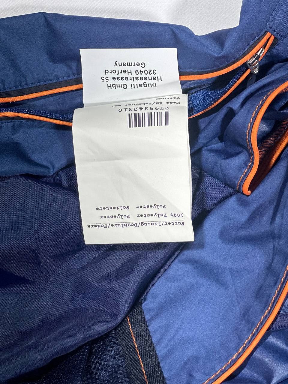 Bugatti Men's blue sports jacket from Bugatti brand, size 54 Size US XL / EU 56 / 4 - 19 Thumbnail