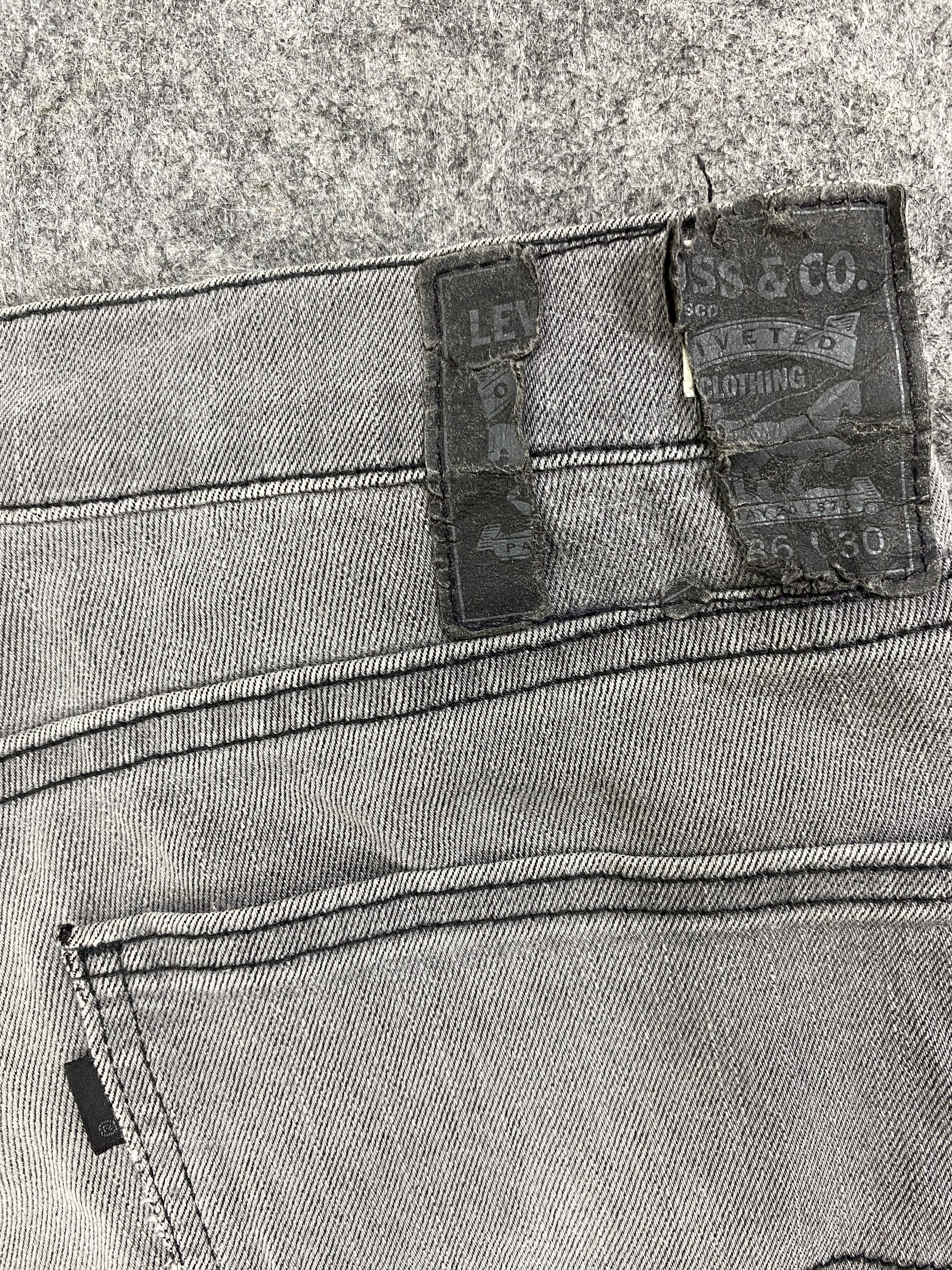 Levi's Grey Vintage Levi's 511 Jeans 37x28 Denim -JN1740 Size US 37 - 10 Thumbnail
