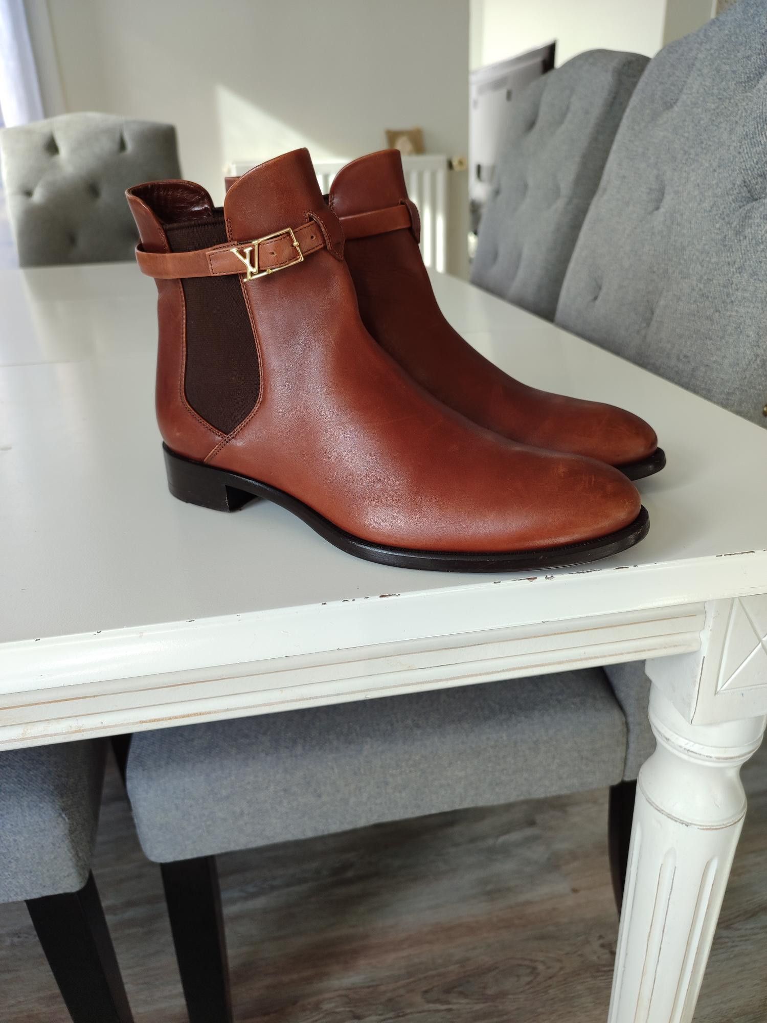 Louis Vuitton BOTTINES LOUIS VUITTON LOYALTY Size US 6.5 / IT 36.5 - 8 Thumbnail