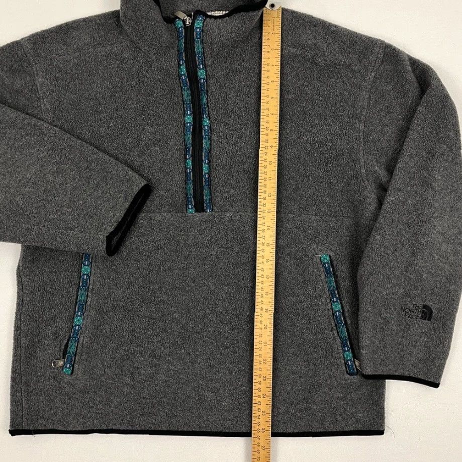 The North Face VINTAGE The North Face Jacket Mens L Gray Fleece Aztec Southwest Trim USA Made Size US L / EU 52-54 / 3 - 5 Thumbnail