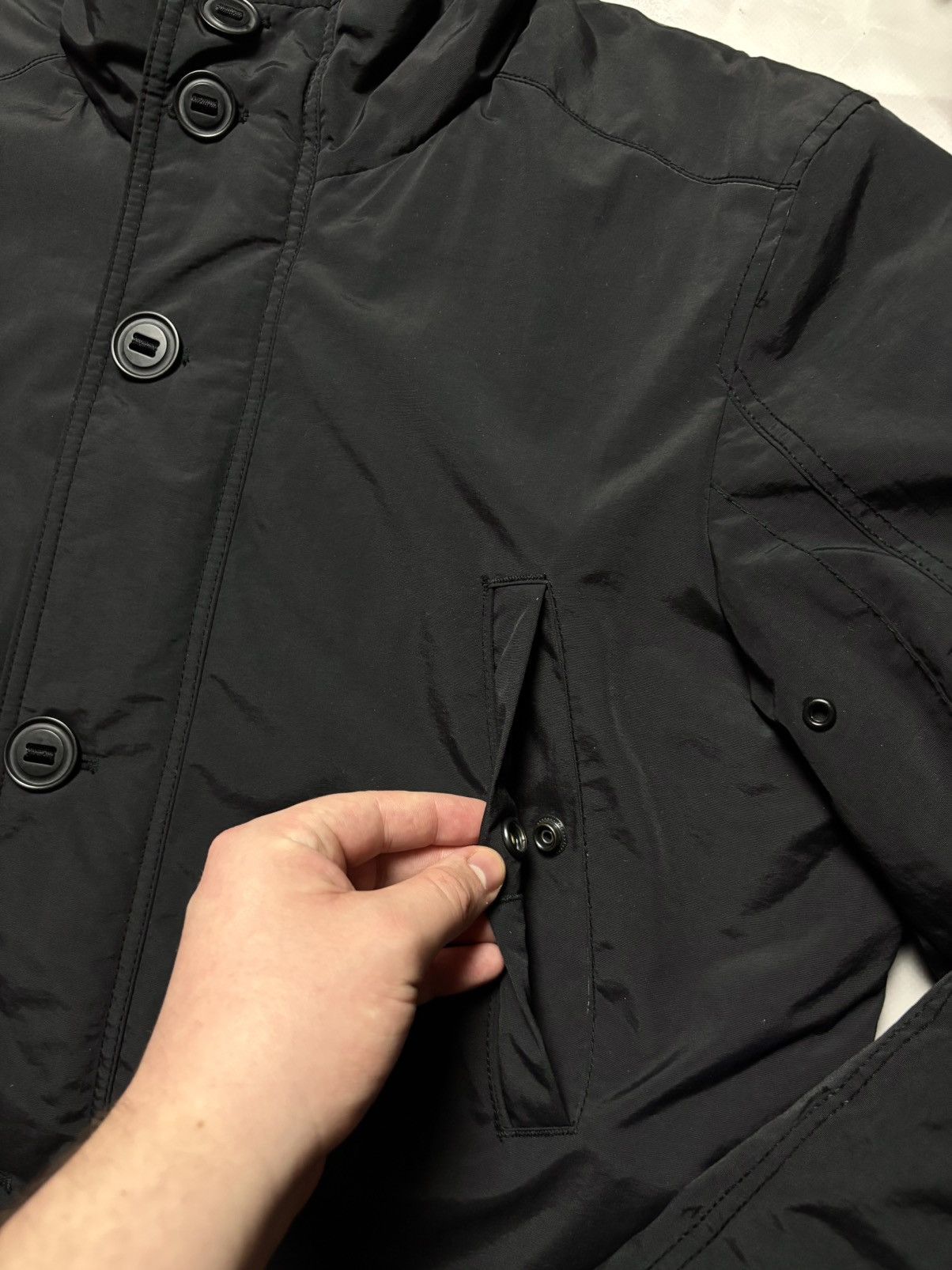 Napapijri Napapijri Insulated Parka Jacket Nylon Black Mens M Size US M / EU 48-50 / 2 - 6 Thumbnail