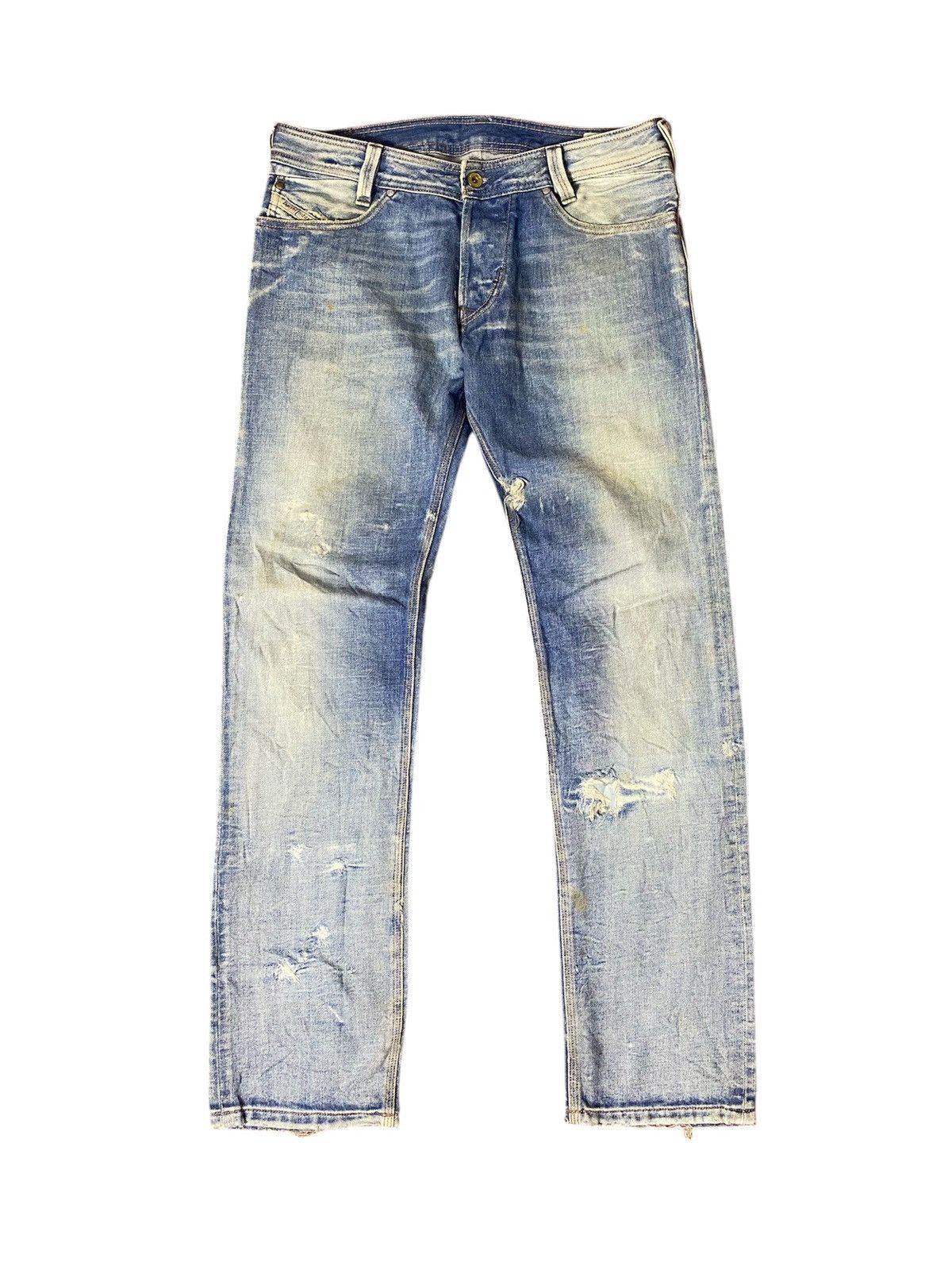 Diesel × Vintage Vintage Diesel Slammer Distressed Denim Size US 34 / EU 50 - 1 Thumbnail