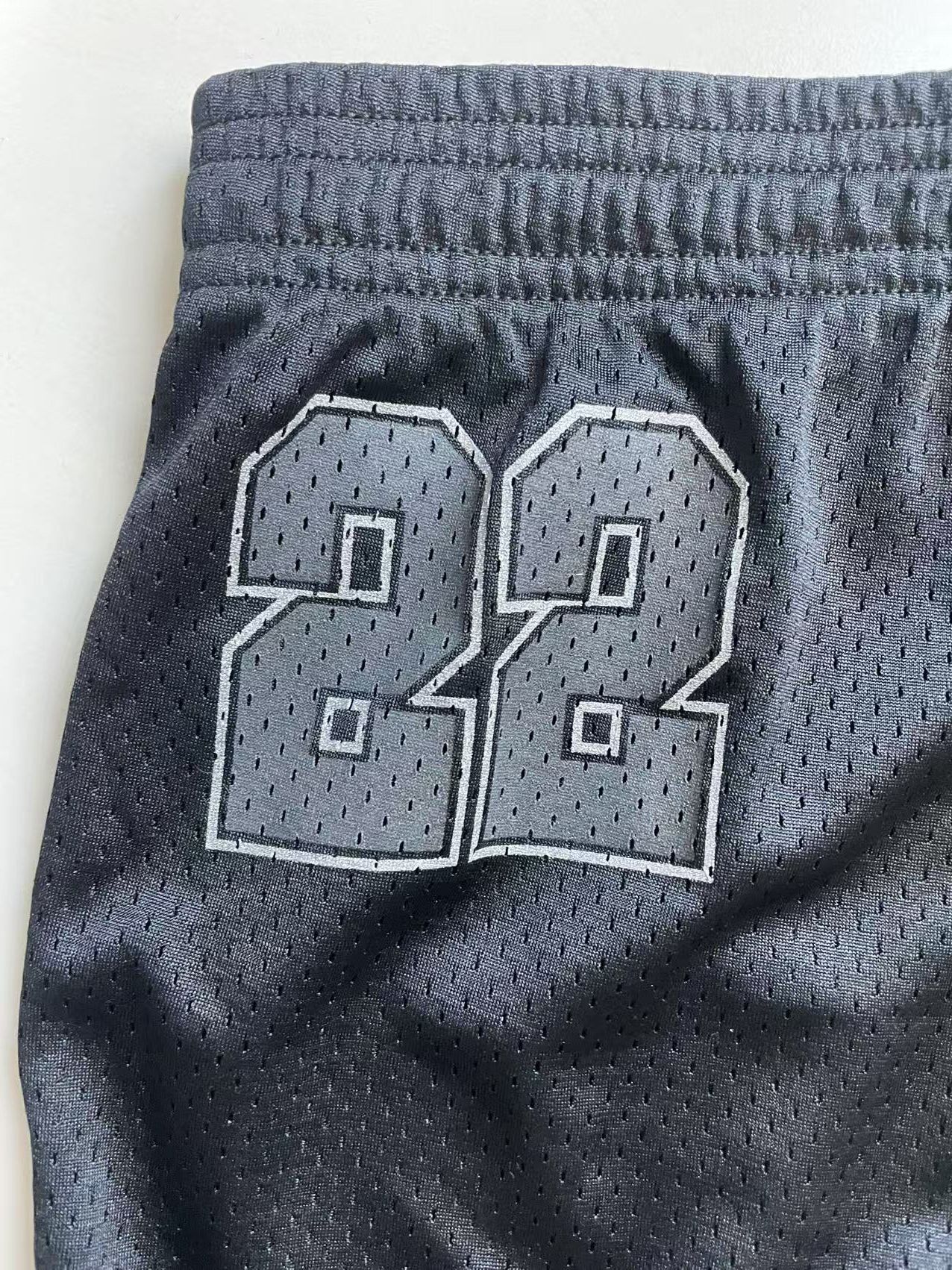 Chrome Hearts Chrome Hearts Black 22 CH Logo Mesh Shorts Size 29" - 3 Thumbnail
