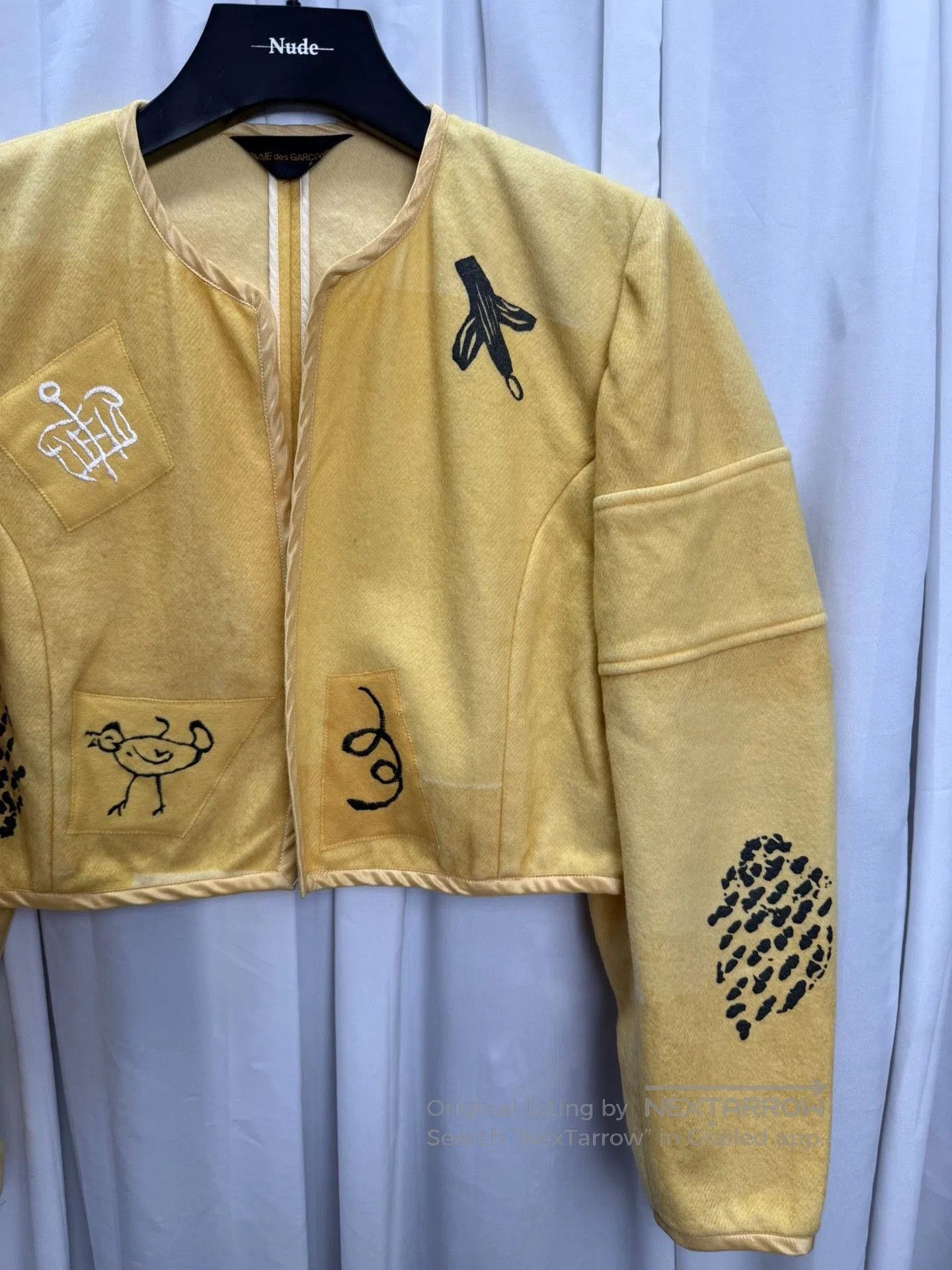 Comme des Garcons Comme des Garcons 1989AW Illustration Jacket. Size US M / EU 48-50 / 2 - 3 Thumbnail