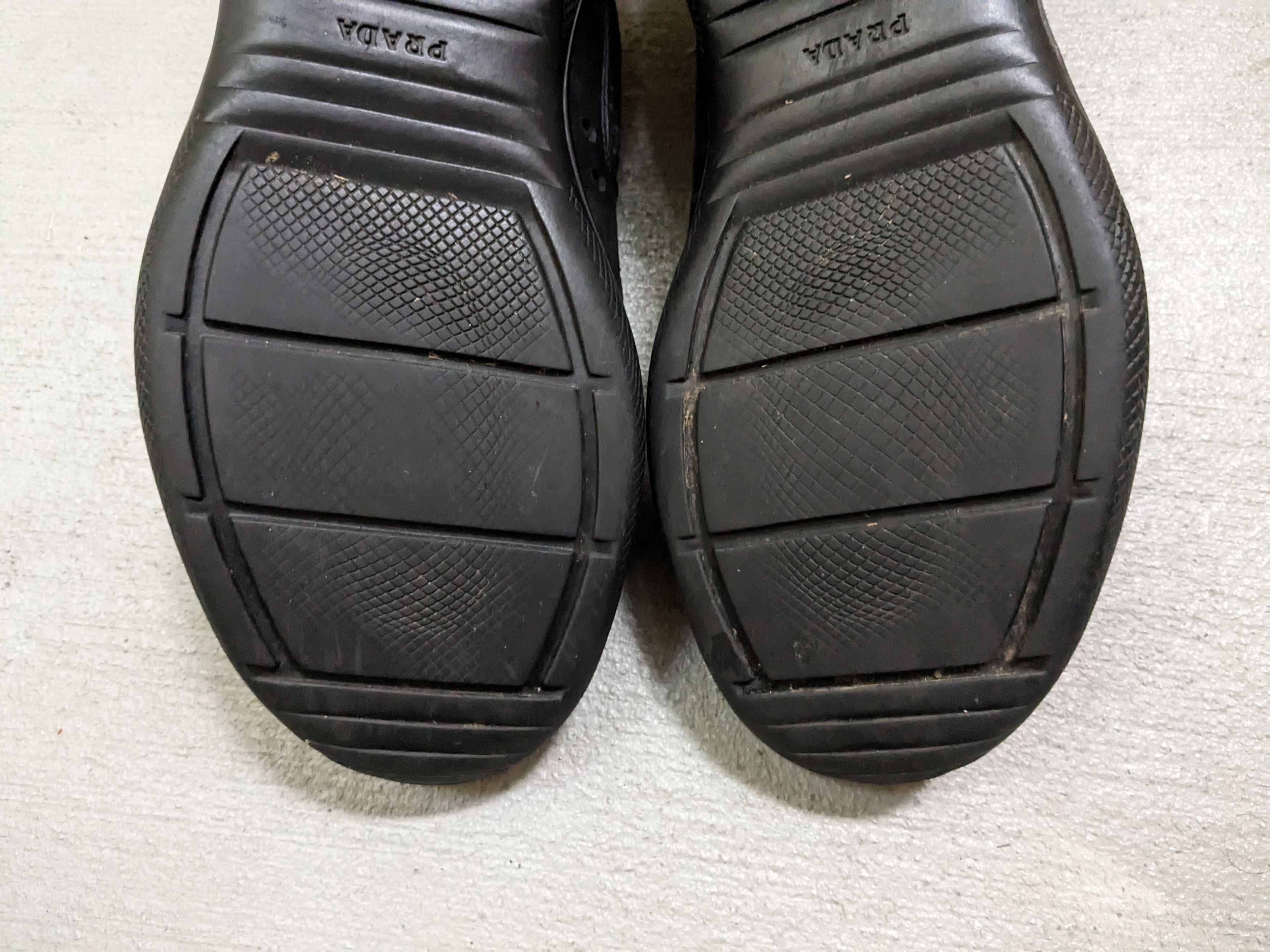 Prada Prada America's Cup Size 9.5 Black Red Leather Low Tops Size US 9.5 / EU 42-43 - 17 Thumbnail