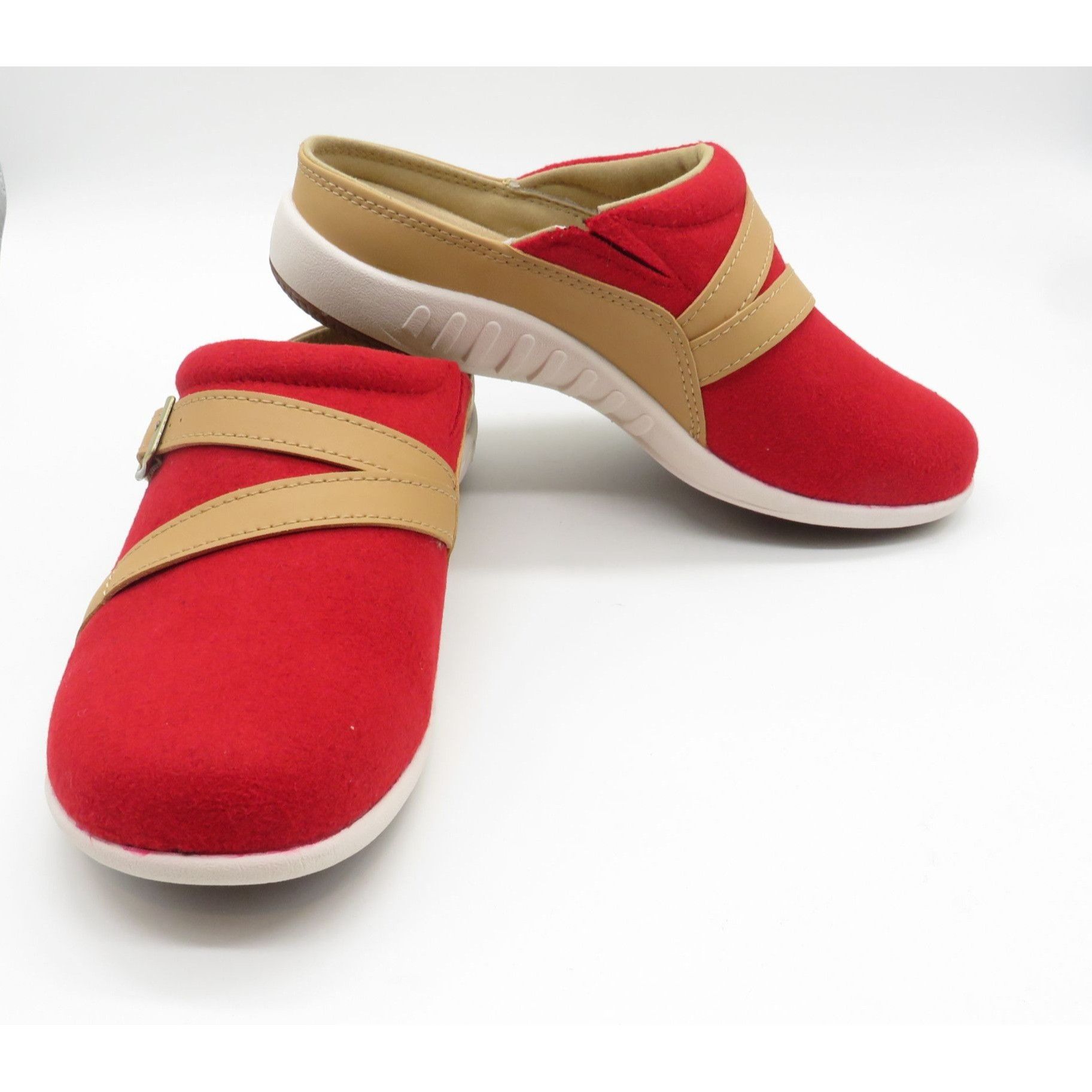 Other Spenco Women's 8D Orthotic Slip-On Red Clogs Adjustable Stra Size US 8 / IT 38 - 5 Thumbnail