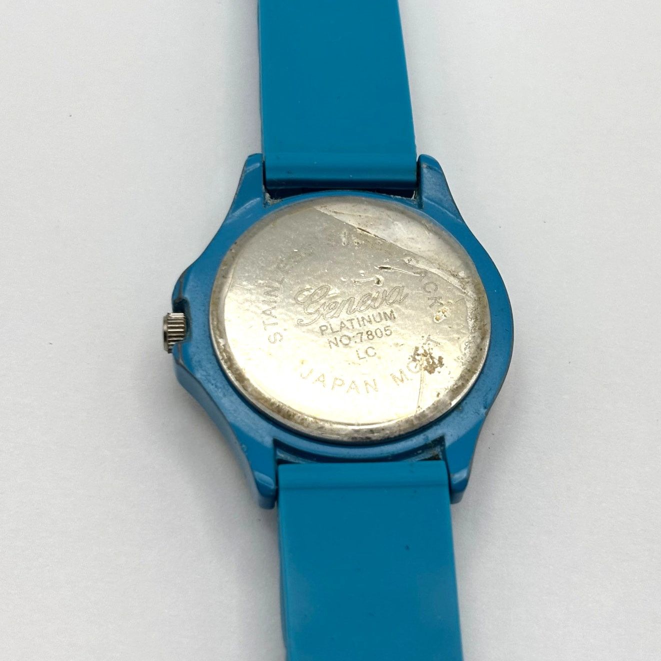 Geneva Silver & Blue Geneva Platinum Watch Size ONE SIZE - 5 Thumbnail