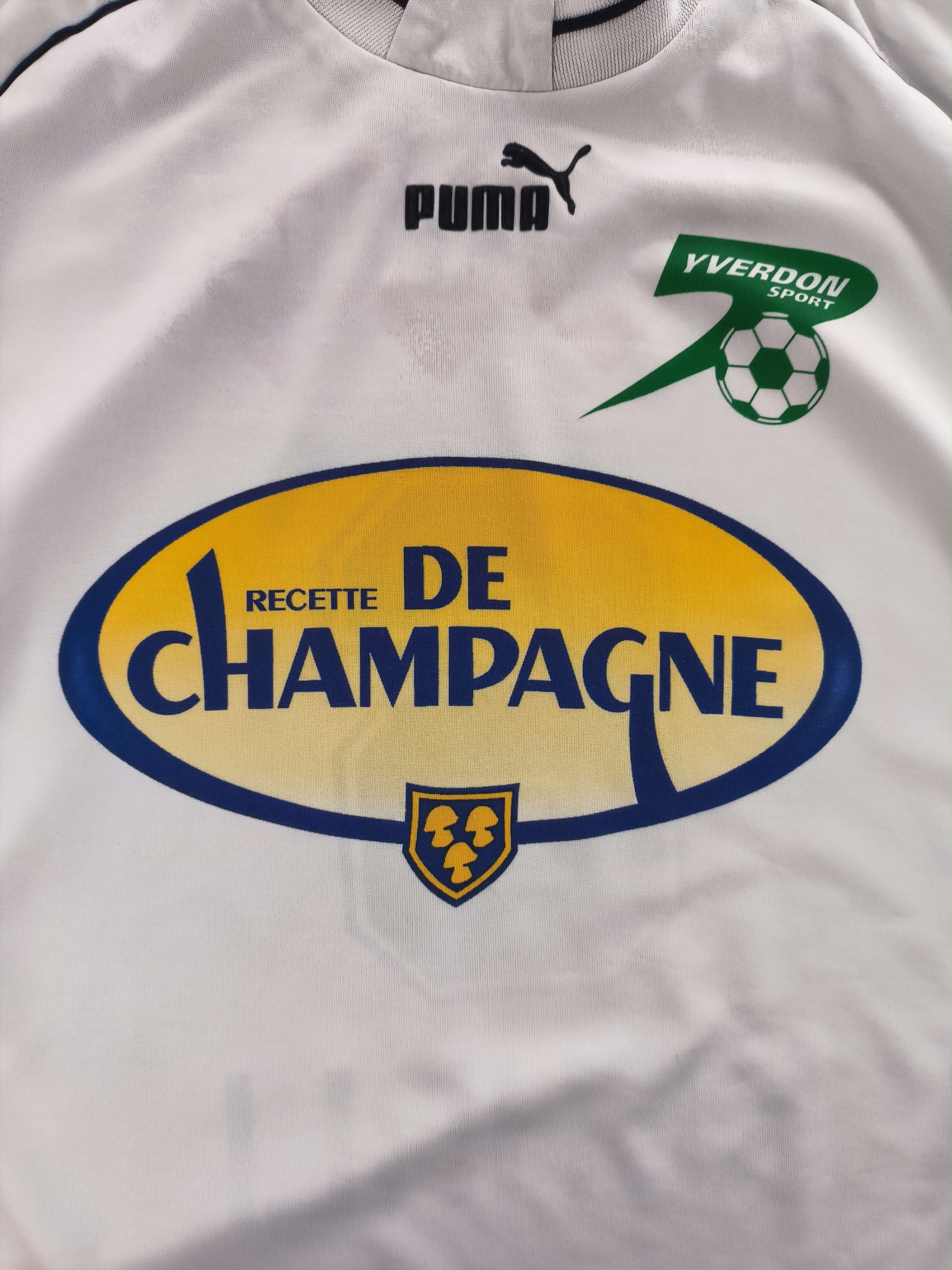 Puma Yverdon Sport 2000-01 Puma home Kehrli football jersey XL Size US XL / EU 56 / 4 - 3 Thumbnail