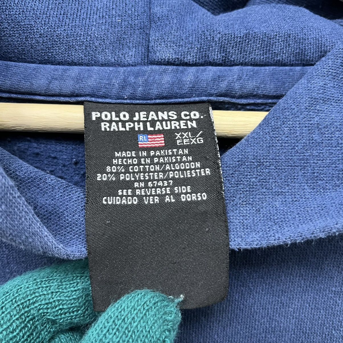 Polo Ralph Lauren Vintage Polo Jeans Ralph Lauren Hoodie Oversized Size US XXL / EU 58 / 5 - 6 Thumbnail