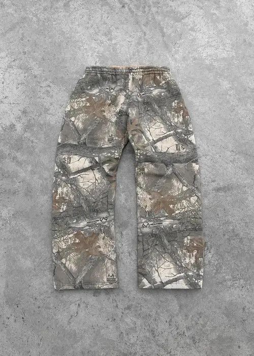 Jean Vintage Camouflage Pattern Baggy Pant Size US 31 - 2 Thumbnail