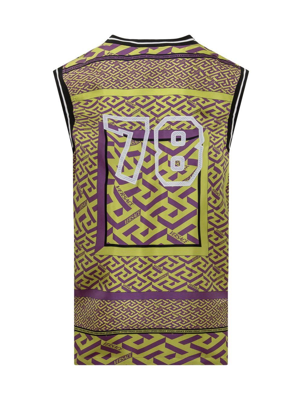 Versace o1y0525 Logo Tank Top in Multicolor Size US M / EU 48-50 / 2 - 2 Thumbnail