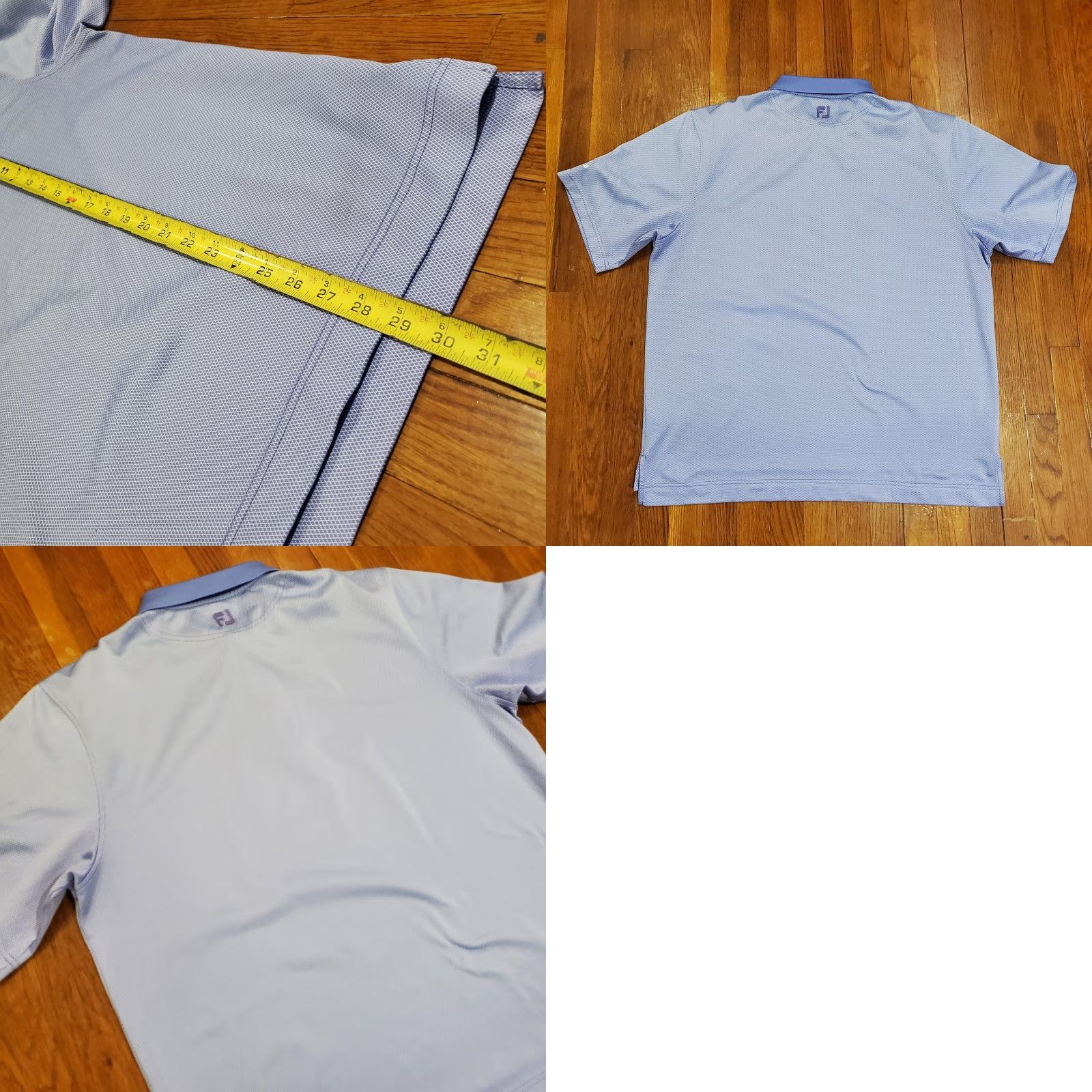 Footjoy VINTAGE FootJoy Polo Shirt Mens XL Light Blue Golf Performance Westfield Logo FJ Size US XL / EU 56 / 4 - 8 Thumbnail