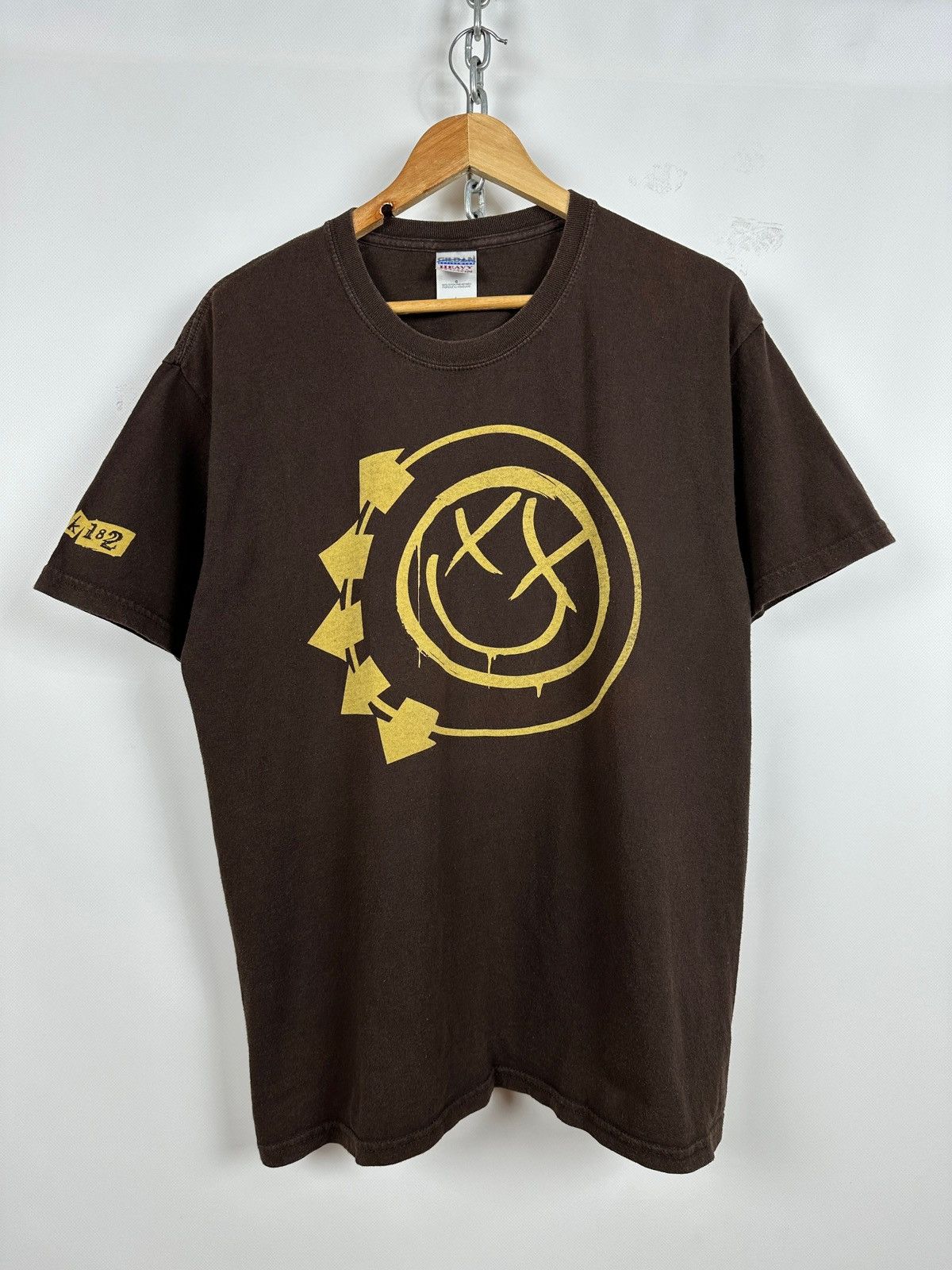 Band Tees Vintage Blink 182 Brown Band T-Shirt Size US L / EU 52-54 / 3 - 1 Thumbnail