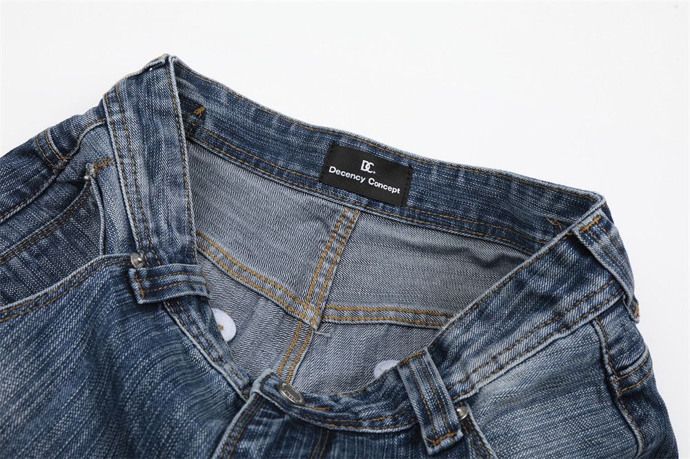 Vintage Men's Loose-Fit Straight Vintage Distressed Jeans Size US 32 / EU 48 - 4 Thumbnail