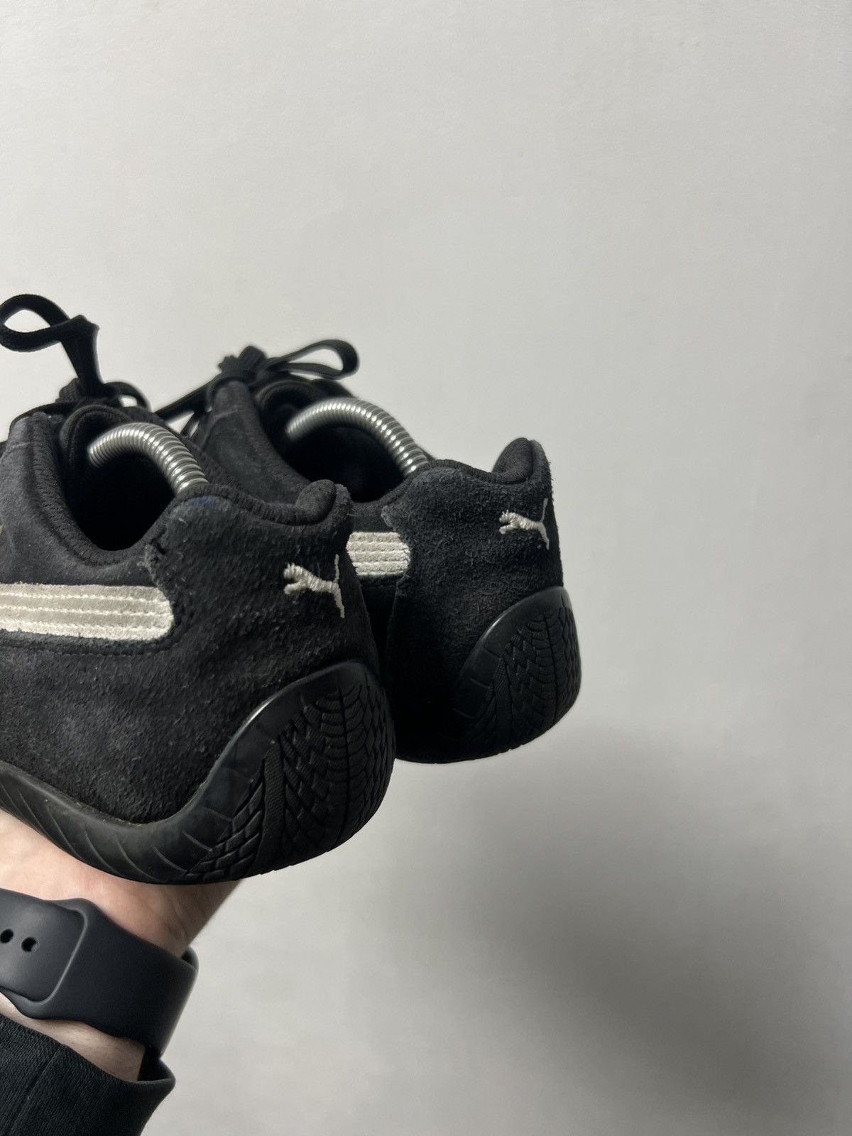 Japanese Brand Puma Speedcat Black Suede Sneakers Shoes Mostro Y3 Vibe Size US 7.5 / EU 40-41 - 6 Thumbnail