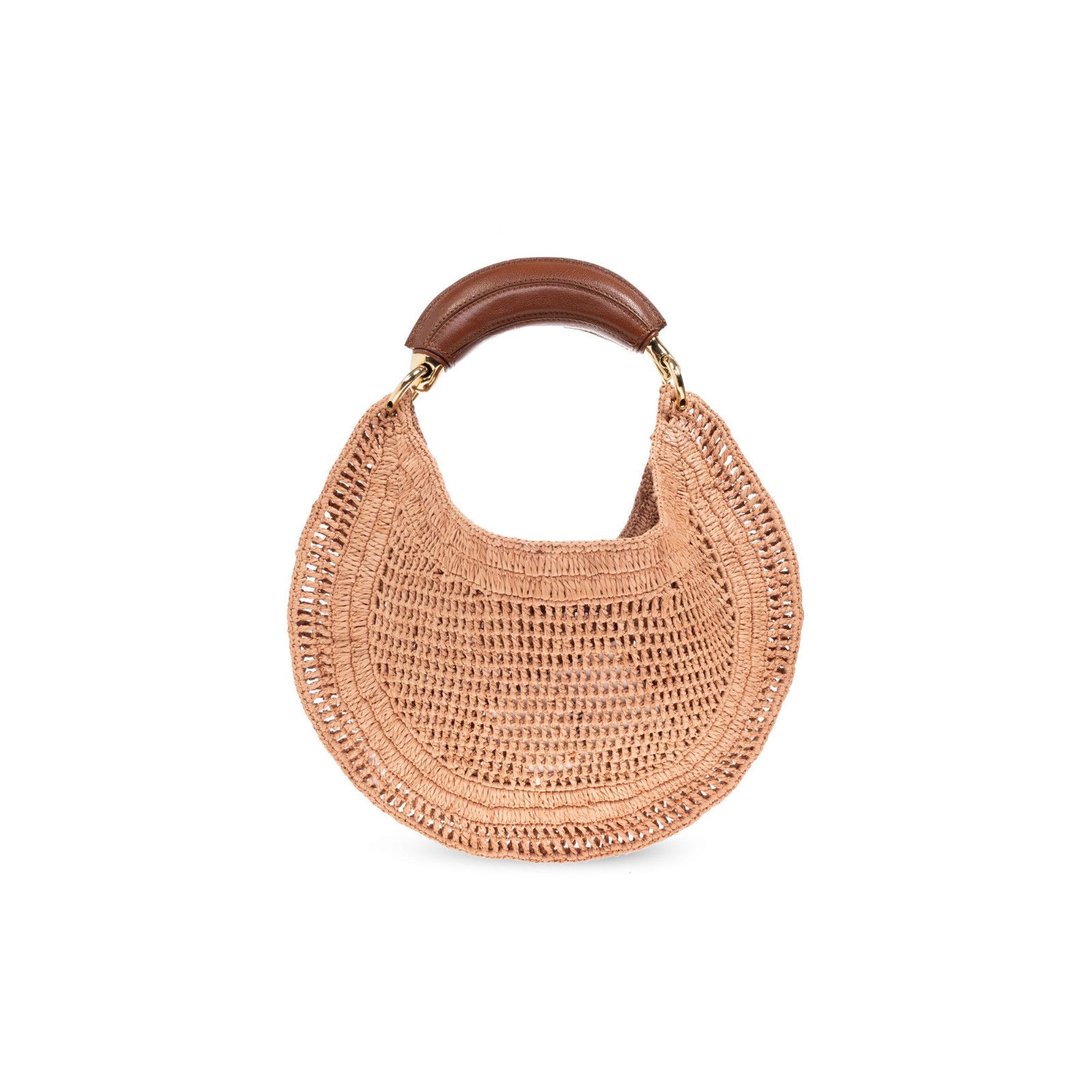 Chloe Chloe Summer Banana Pink Raffia Hobo Bag New & Authentic Size ONE SIZE - 2 Thumbnail