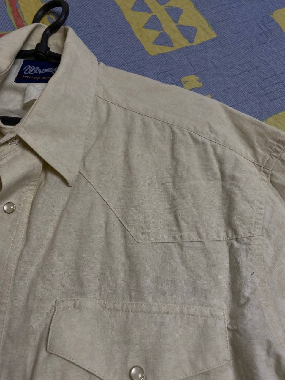 Vintage × Wrangler Vintage 90s Wrangler Shirt Size US L / EU 52-54 / 3 - 4 Thumbnail