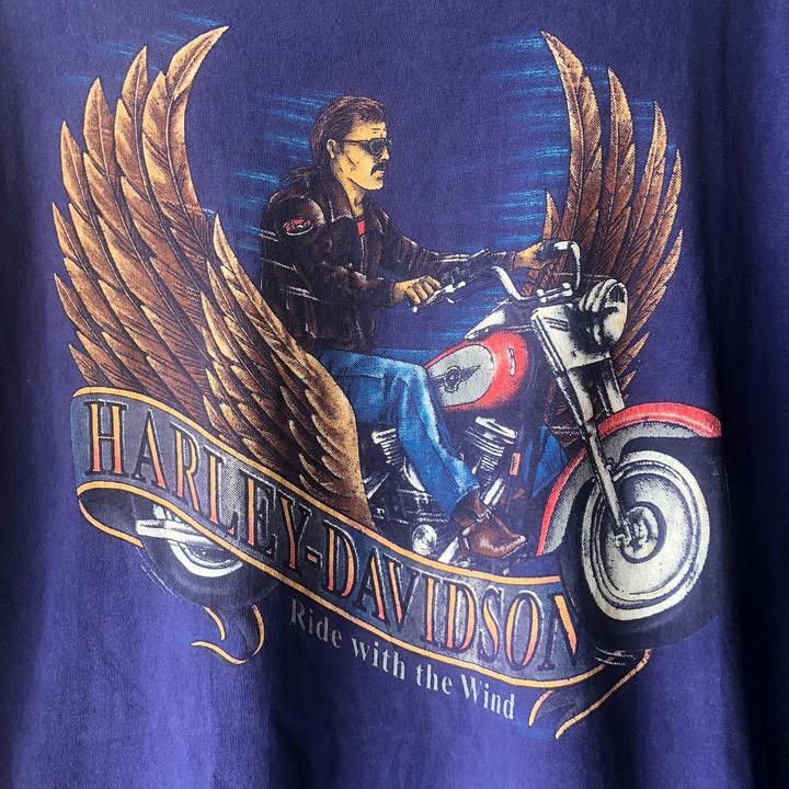 Harley Davidson × Vintage Vintage Harley Davidson Size US XXL / EU 58 / 5 - 3 Thumbnail