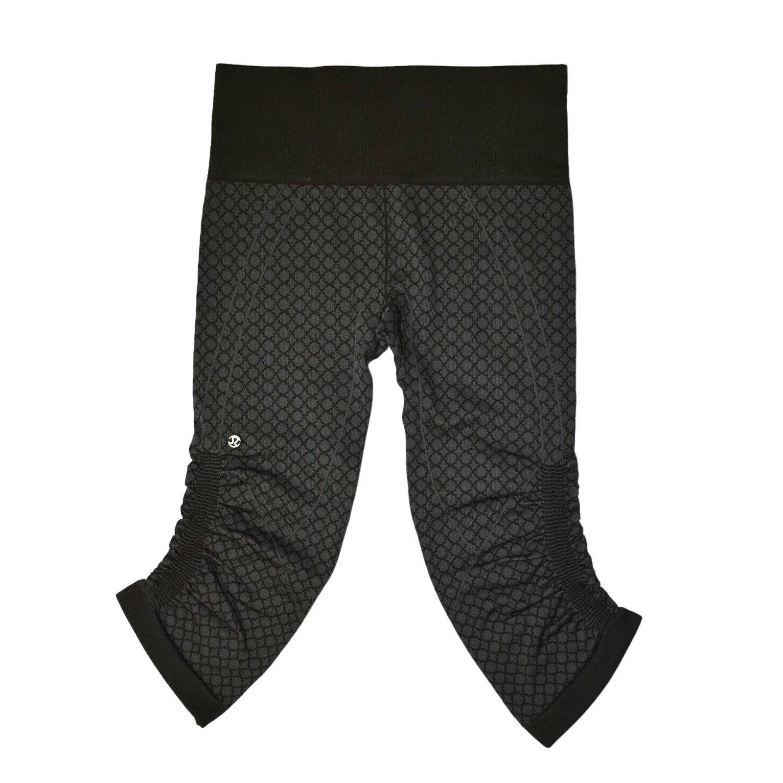 Lululemon LULULEMON In The Flow Crop II Capri Cinched Bottom Pants 4 Size 27" / US 4 / IT 40 - 4 Thumbnail