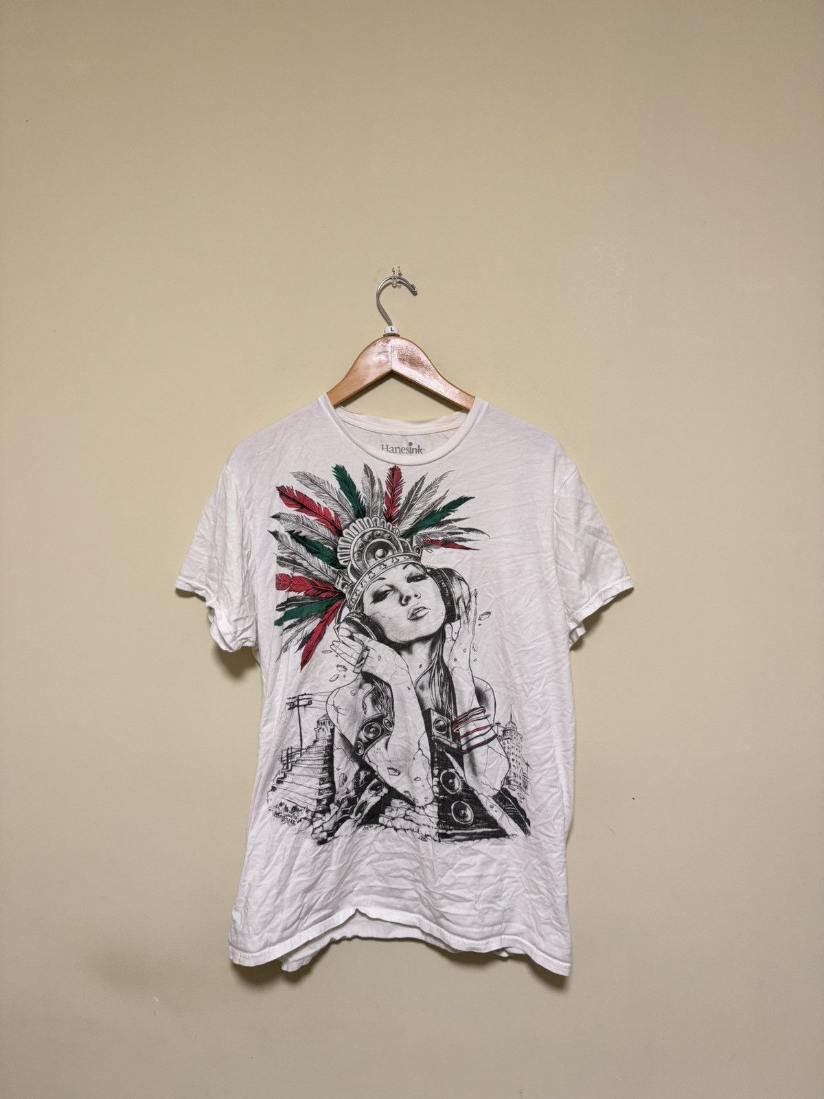Hanes × Other × Vintage Hansink Graphic S/S Tee Size US L / EU 52-54 / 3 - 1 Thumbnail