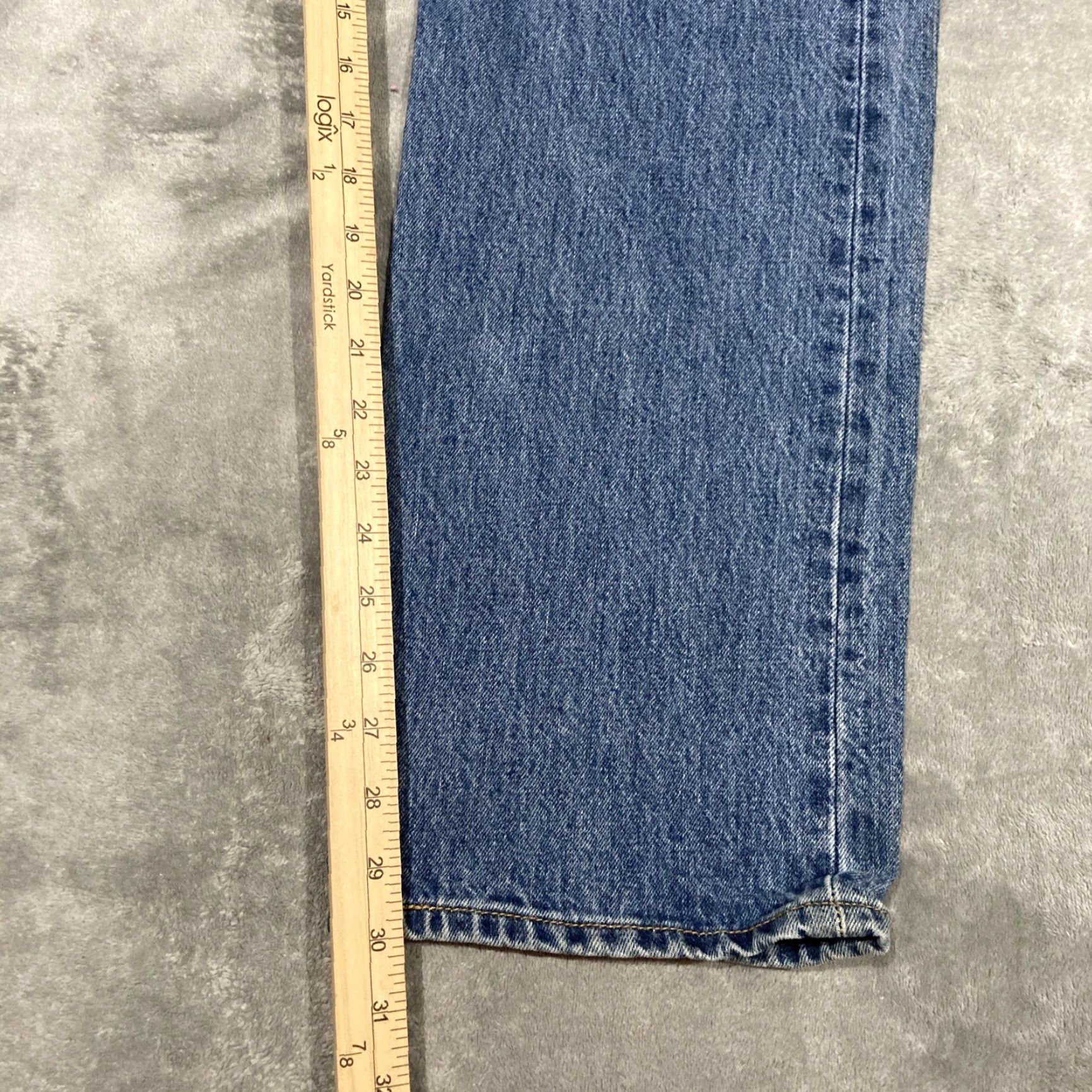 Levi's Levi's 501 Jeans Men 36x30 Blue Button Fly Straight Denim Pants Jeans Western 501 XX 90s" Size US 36 / EU 52 - 3 Thumbnail