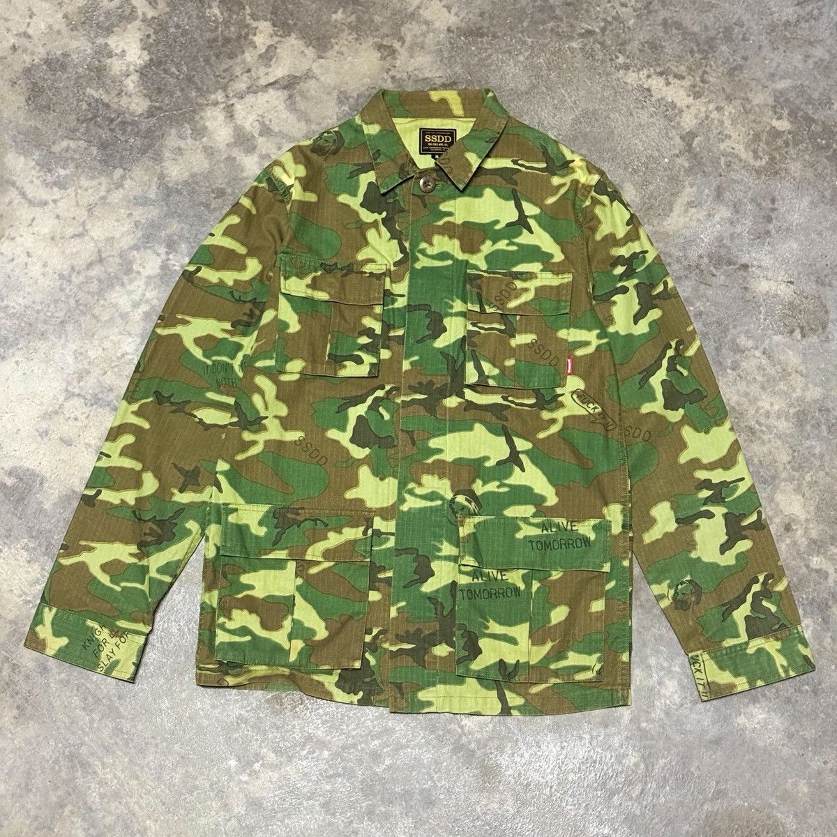 FUCT SSDD Camouflage Military Jacket Size US S / EU 44-46 / 1 - 1 Thumbnail