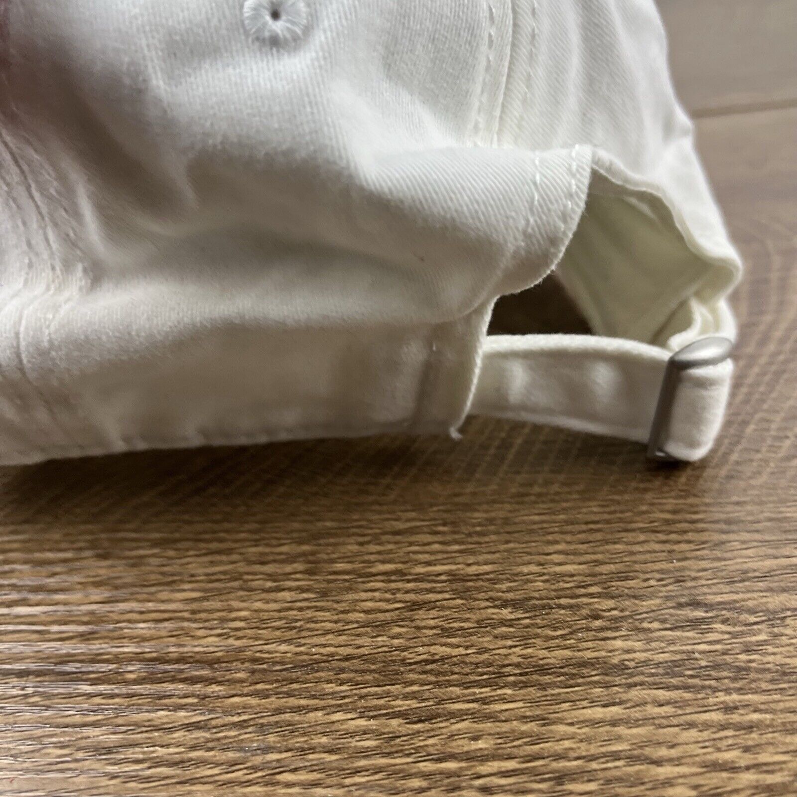 Other Plain White Running Hat Athletic White Cap Hat Adjustable Ha Size ONE SIZE - 9 Thumbnail