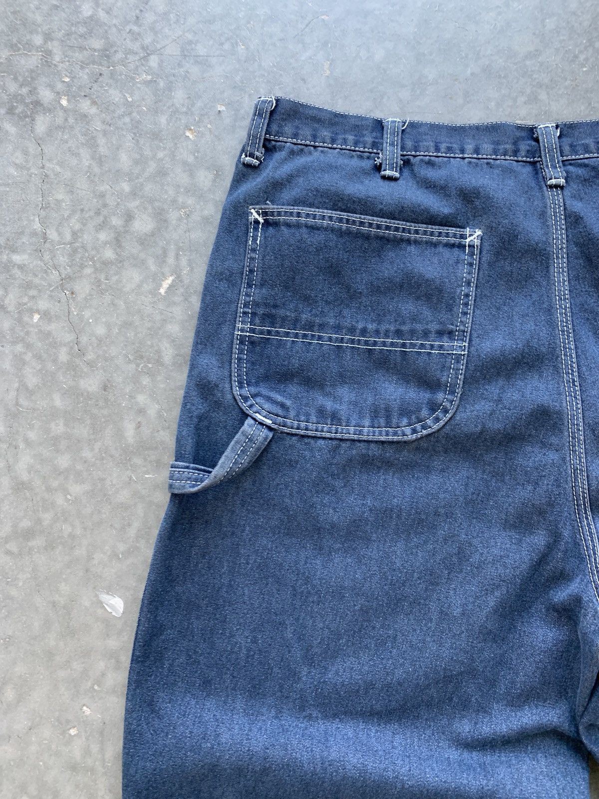 Carhartt × Dickies × Vintage Crazy Vintage 90s Roebucks Baggy Carpenter Jeans Size US 38 / EU 54 - 2 Thumbnail
